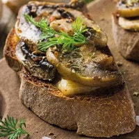 Maille mushroom on toast recipe