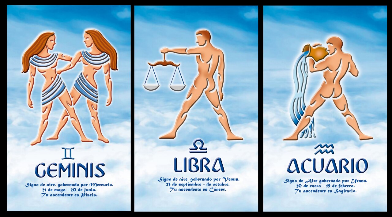 Air Signs (Gemini, Libra, Aquarius)
