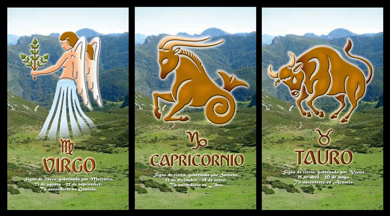 Earth Signs (Taurus, Virgo, Capricorn)