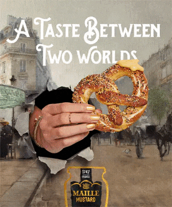 Maille mustard is a taste between two worlds