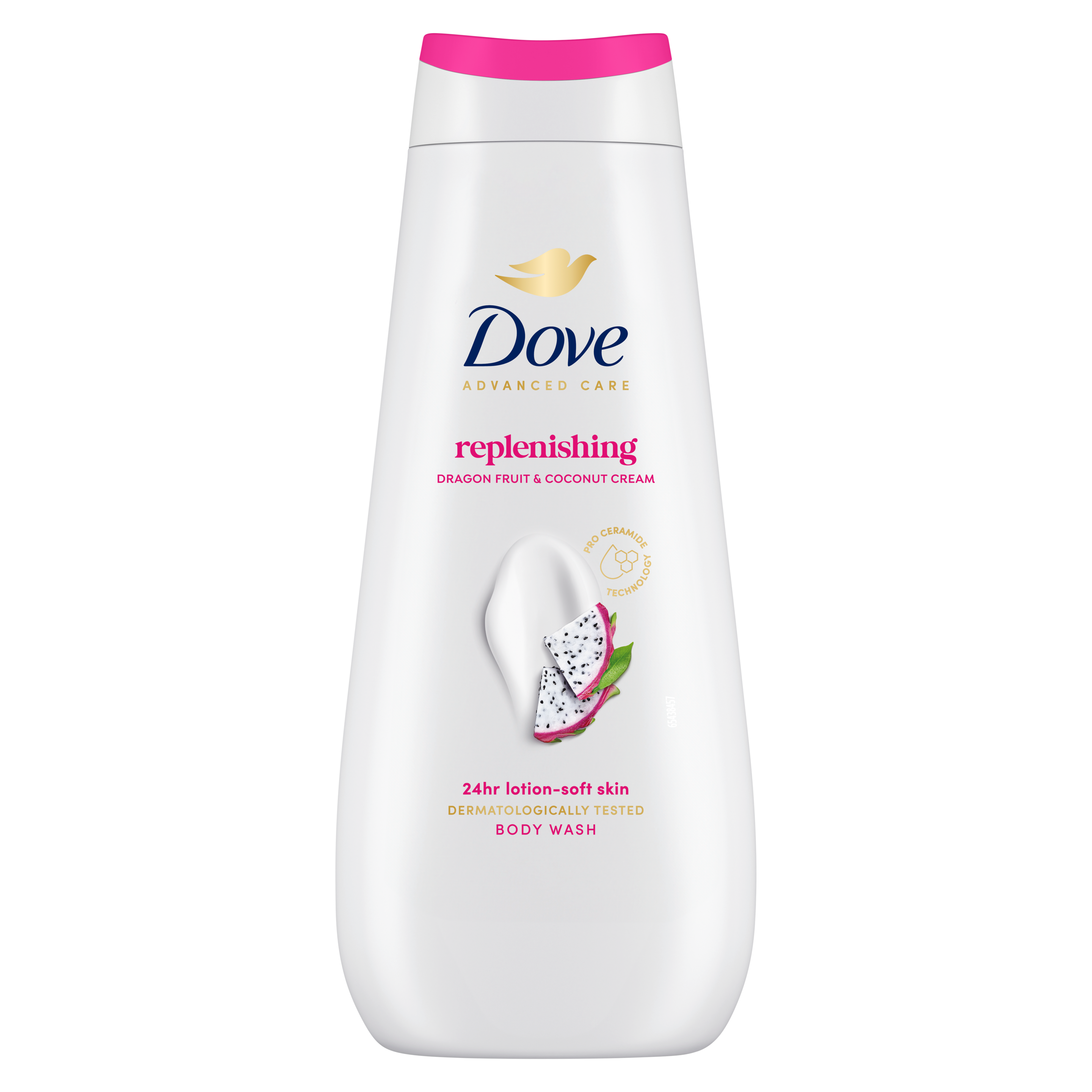 Dove Advanced Care Replenishing Body Wash with dragon fruit & coconut cream 400 ml