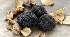 black truffles