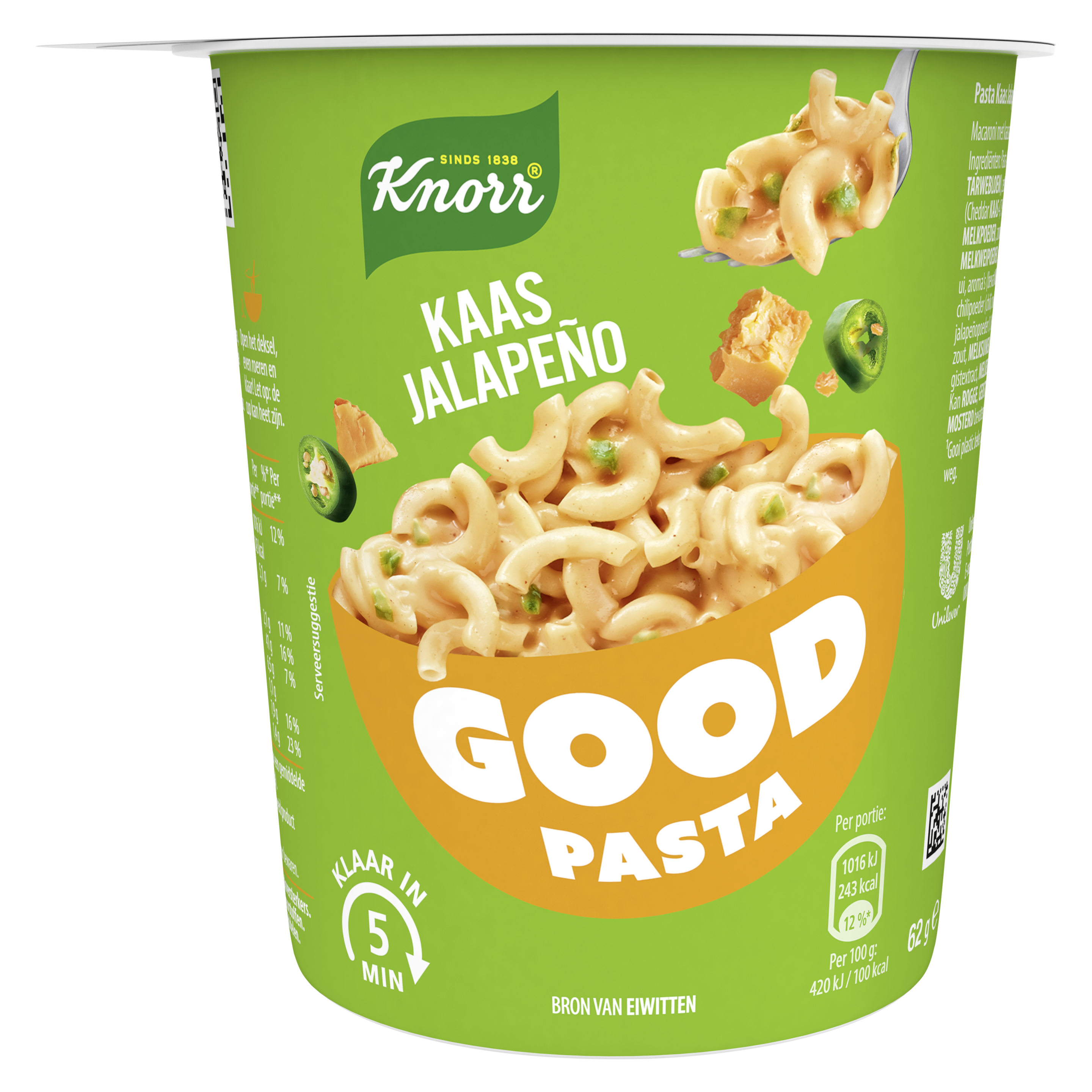 Good Pasta Kaas Jalapeño packshot