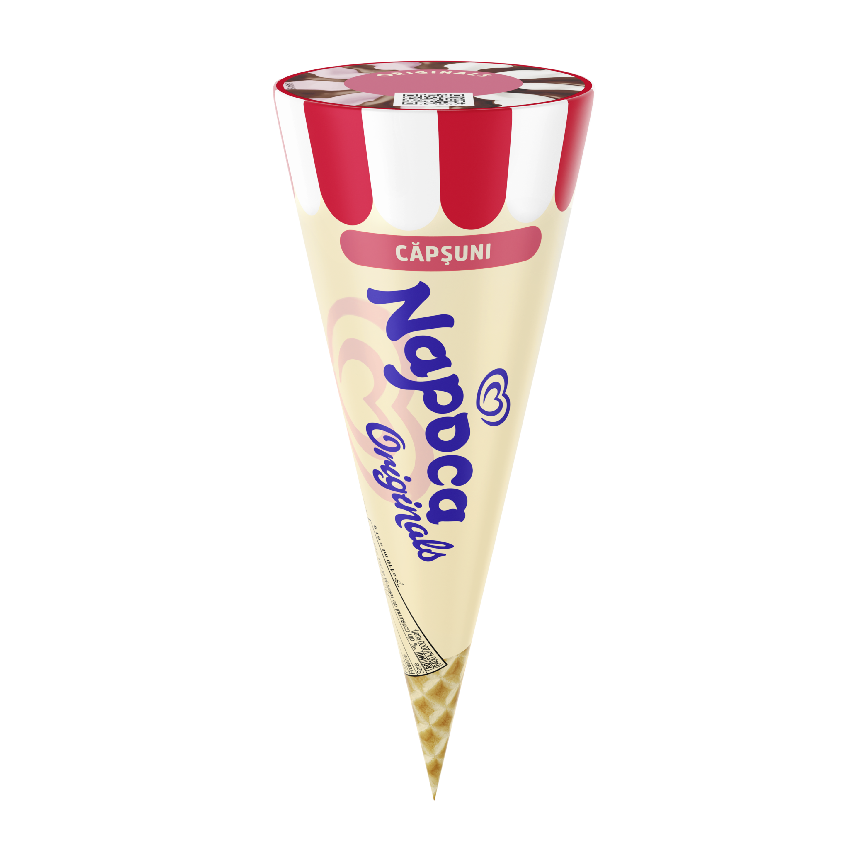 Napoca Originals Vanilie Căpșuni 110ml packshot