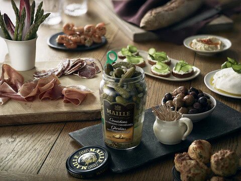 Maille cornichons aperitif gherkins