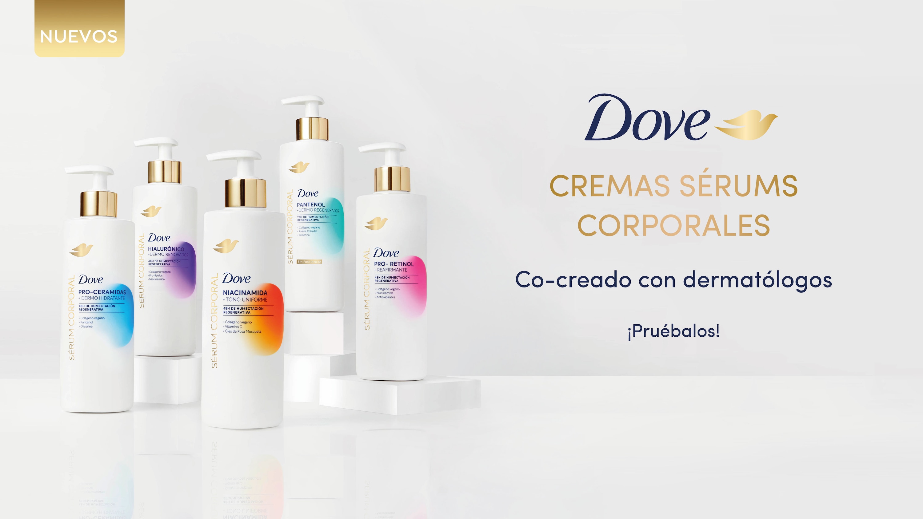 Nuevos Jabones Corporales Dove Sérum