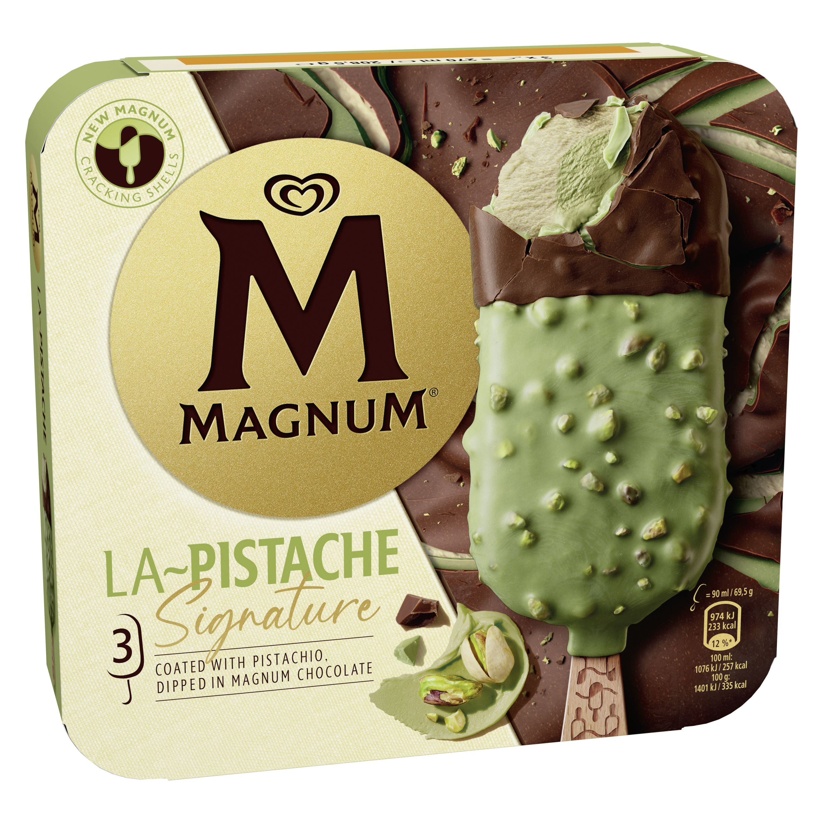 Magnum La Pistache 3x90 ml packshot