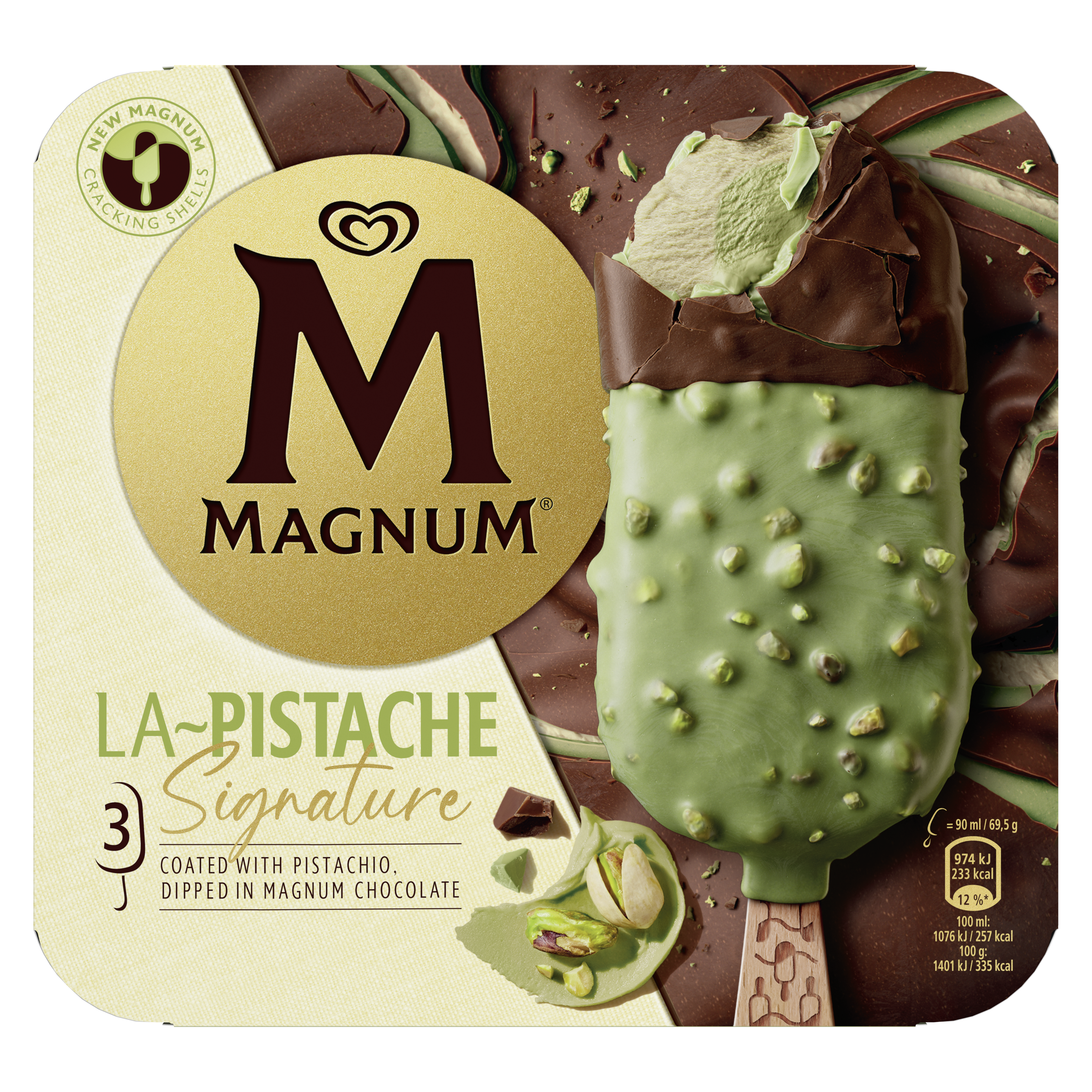 La Pistachio 3-pak packshot