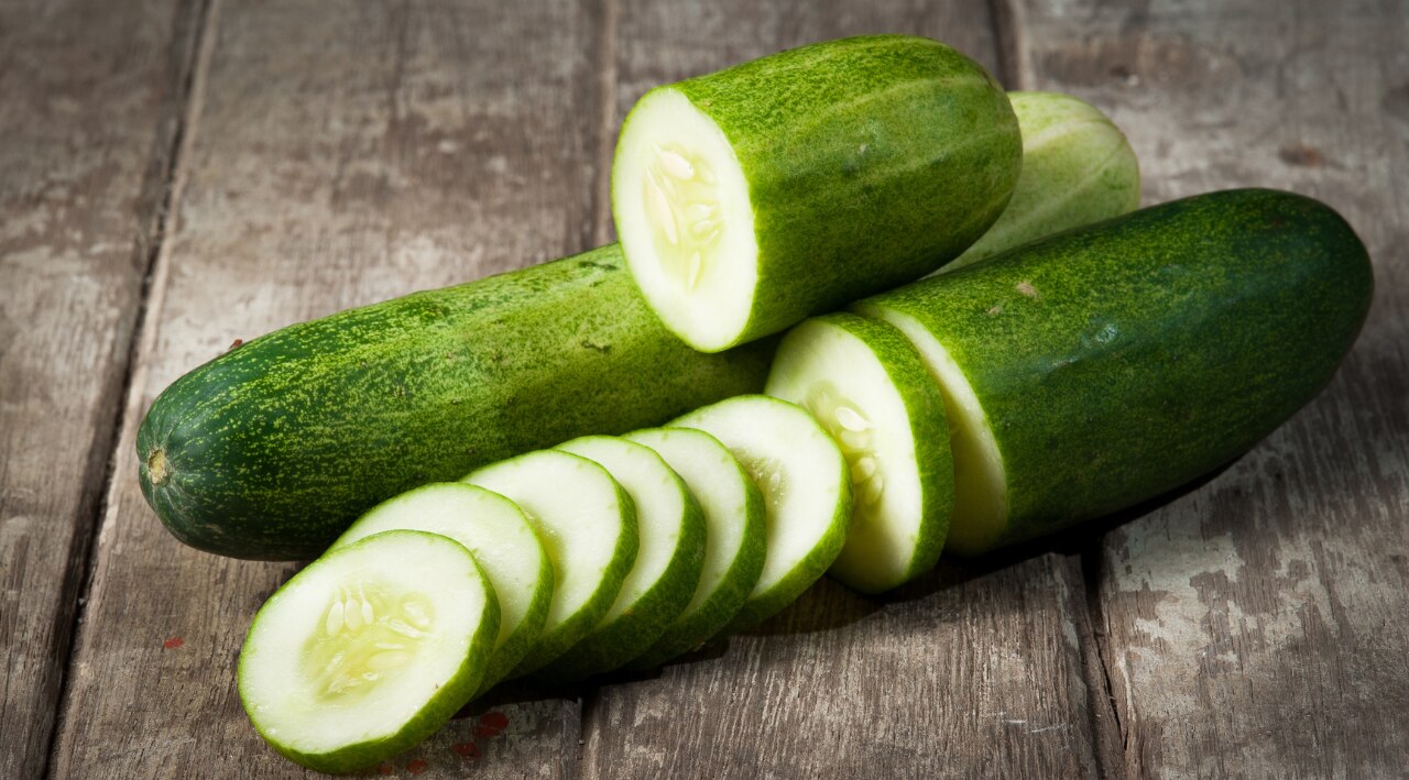 Cucumbers (96% Water ) -