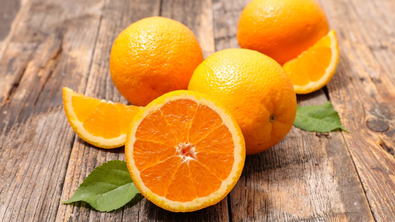 Oranges (88% Water)