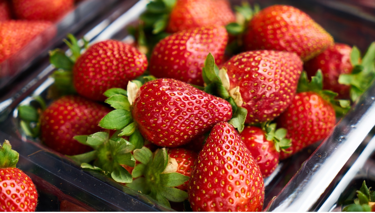 Strawberries (91% Water)