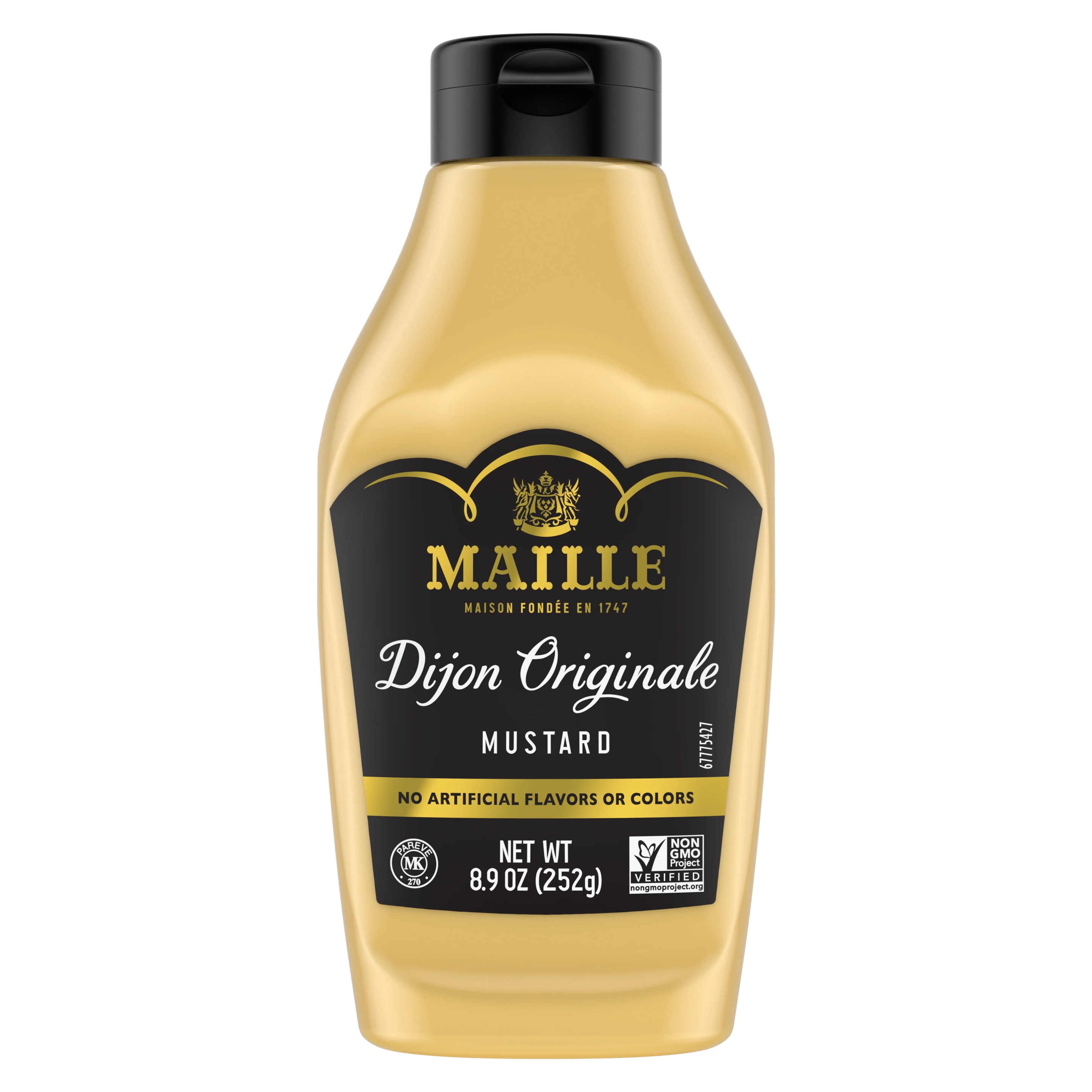 Maille Dijon Original Mustard Squeeze, 9.1oz packshot
