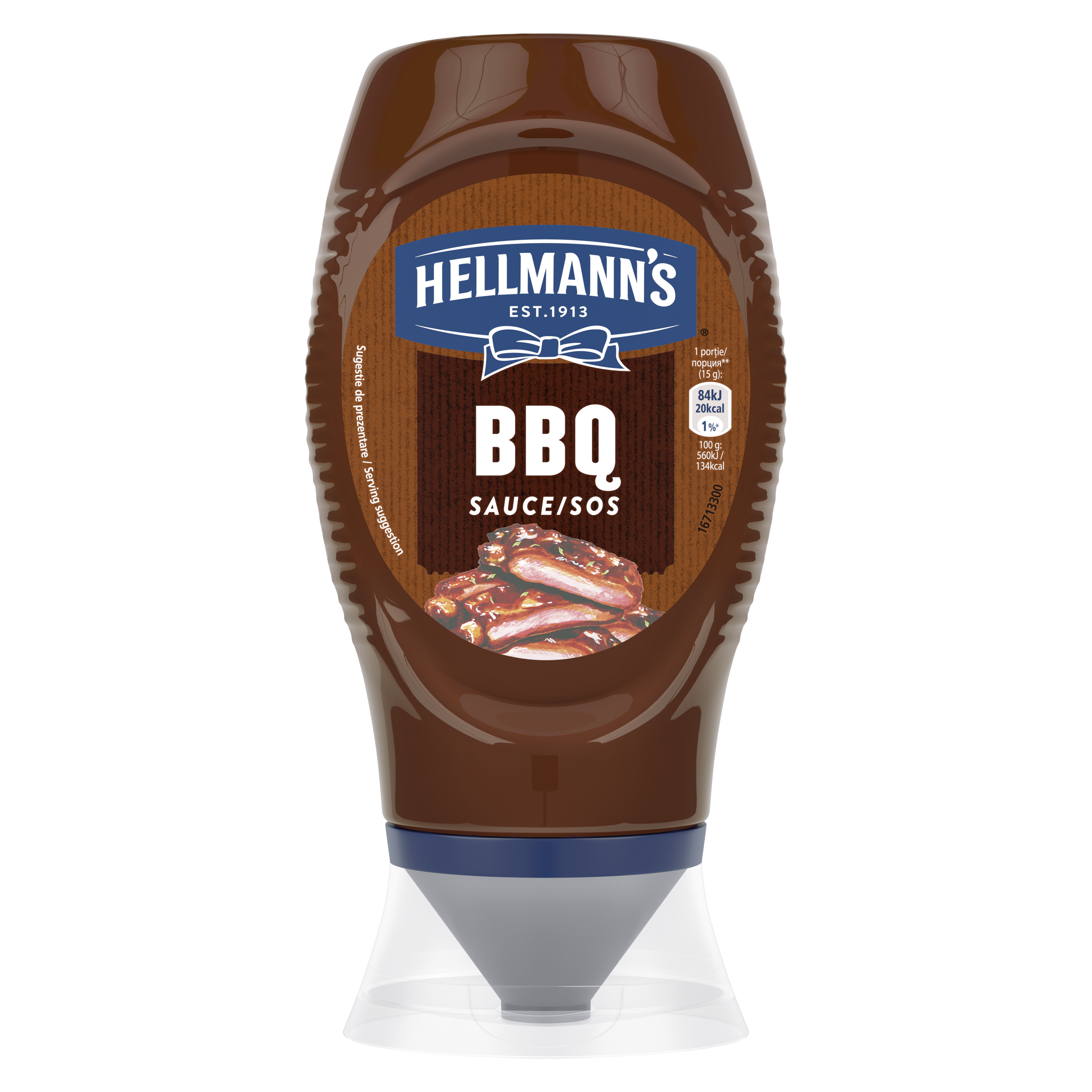 Hellmann's sos Barbeque packshot