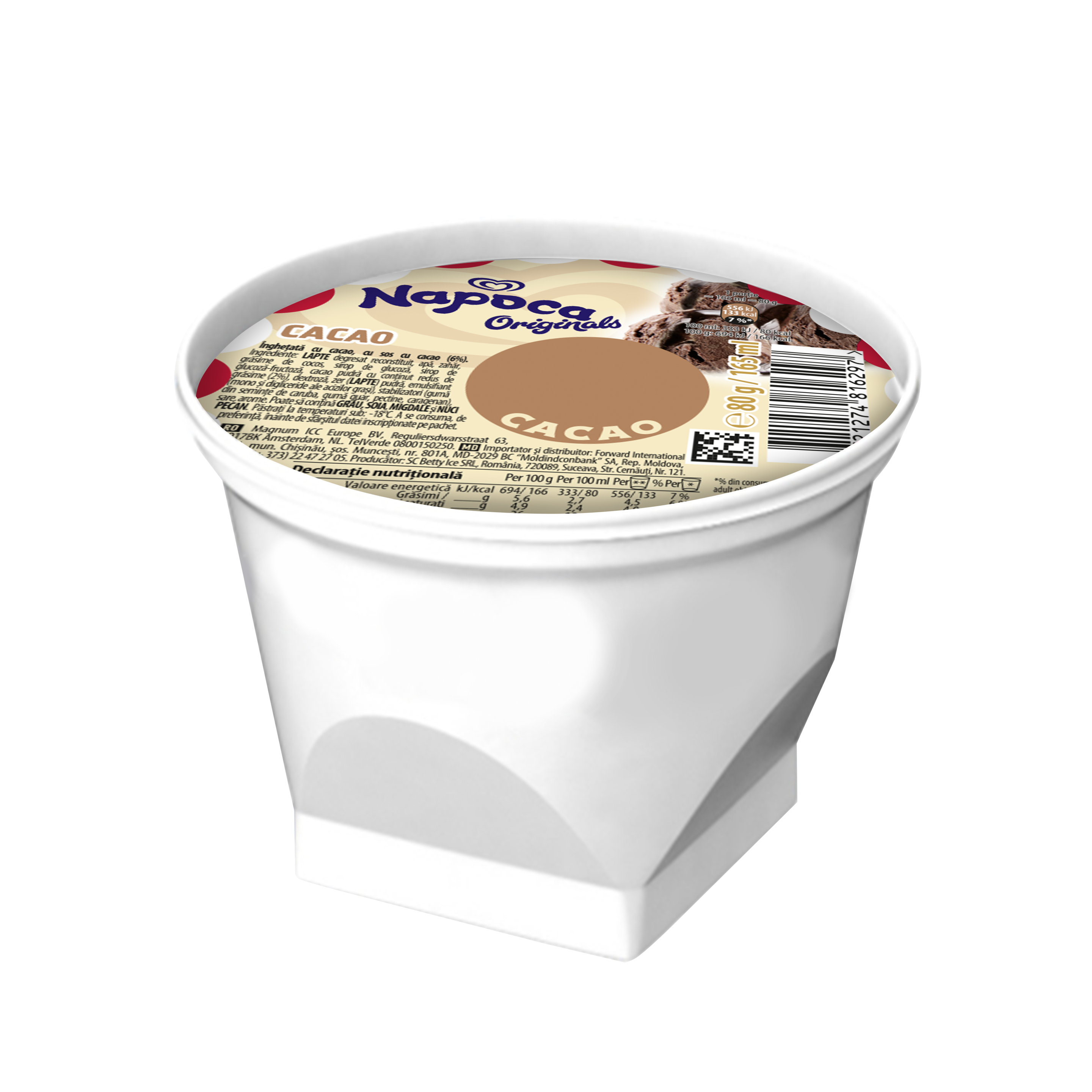 Napoca Originals Cacao 165ml packshot