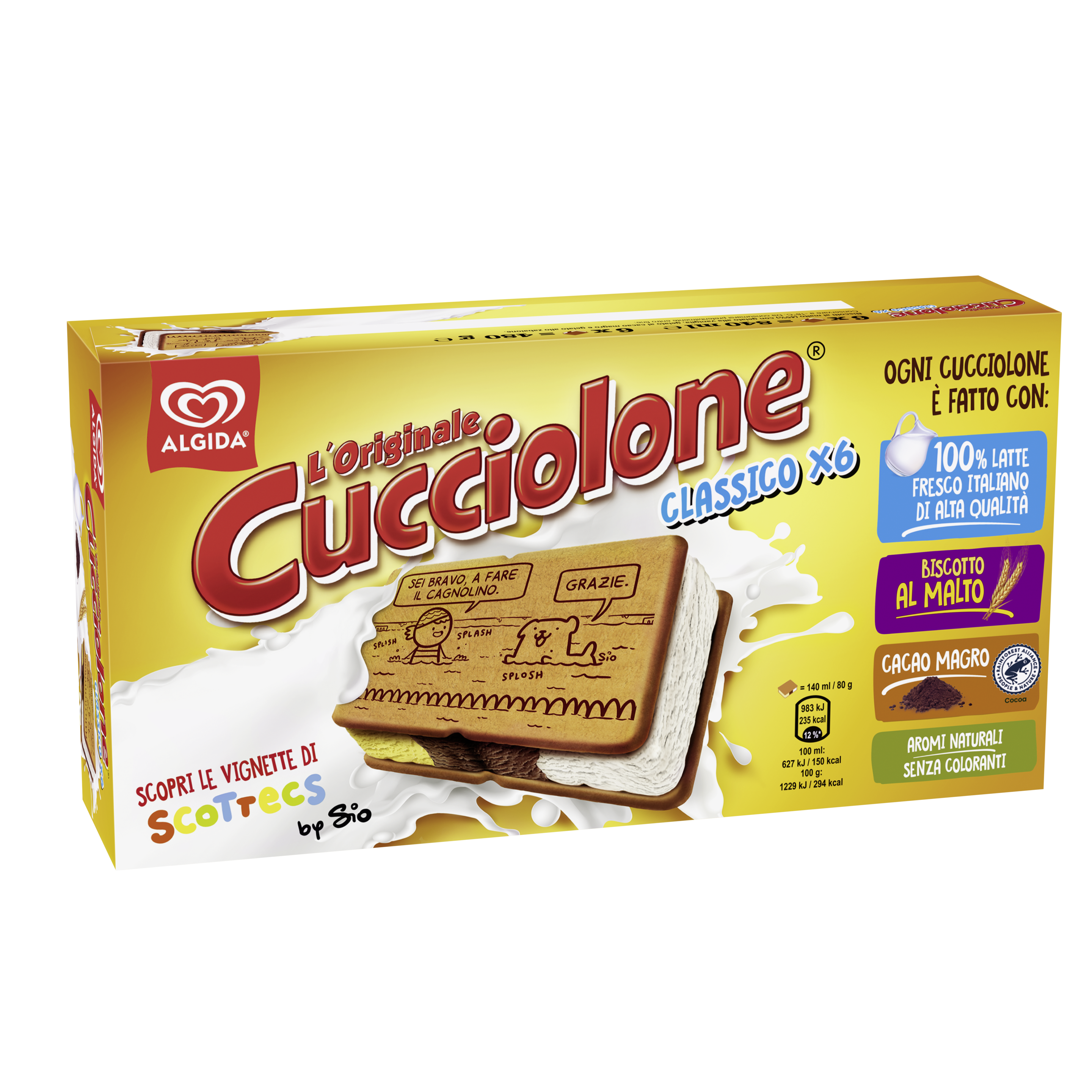 CUCCIOLONE STANDARD X 6