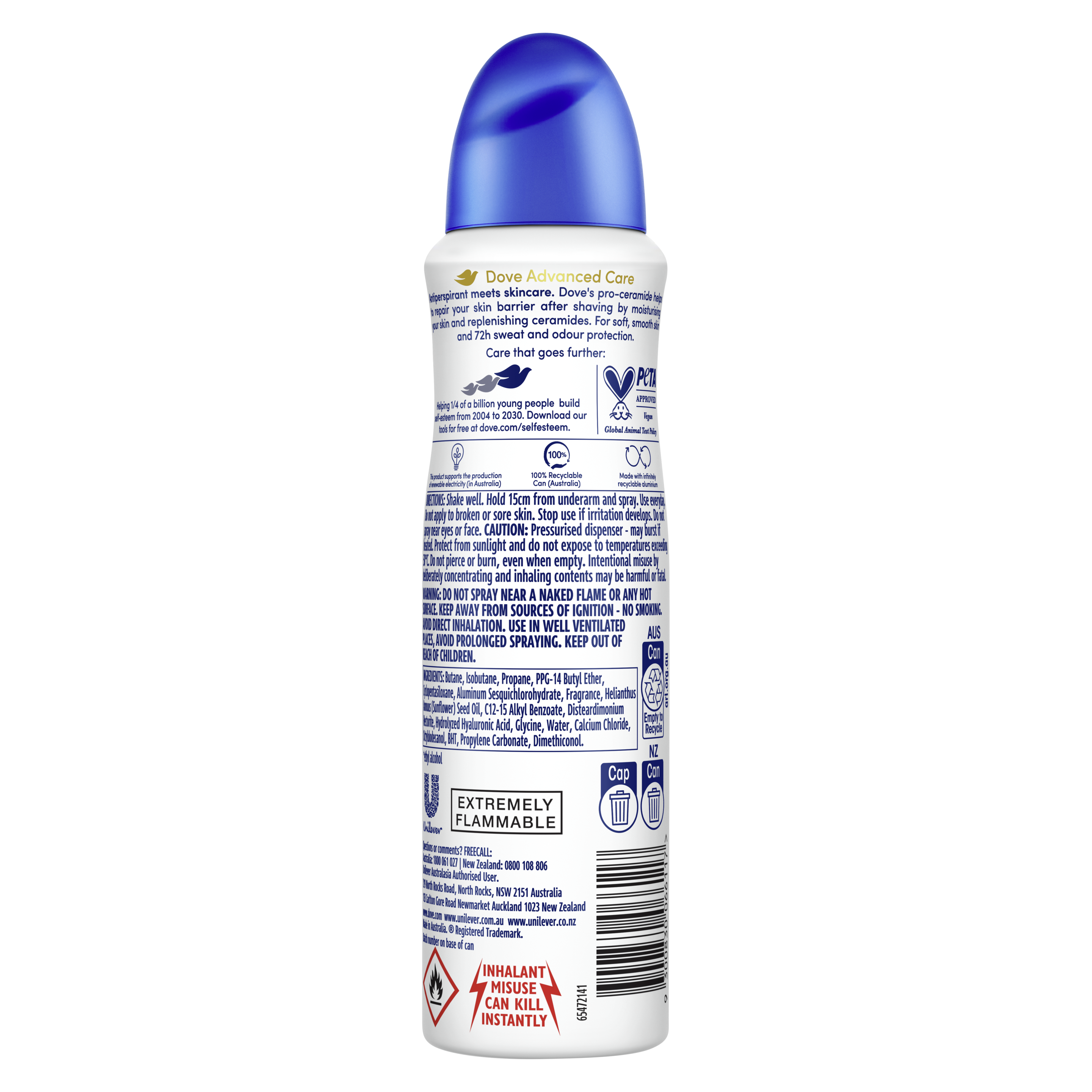 Advanced Antiperspirant Aerosol Original