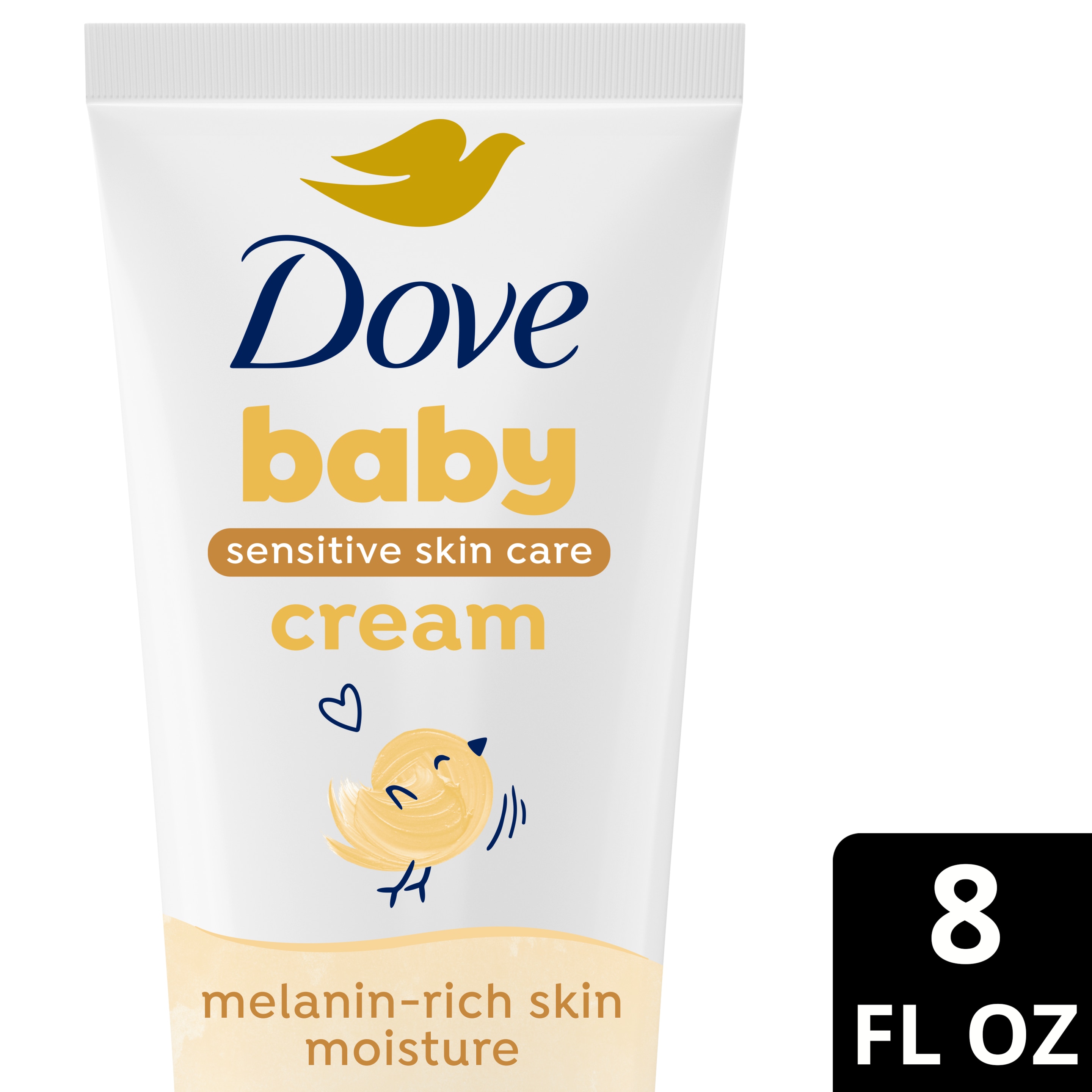 Baby Dove Melanin-Rich Skin Nourishment Baby Cream 8oz packshot