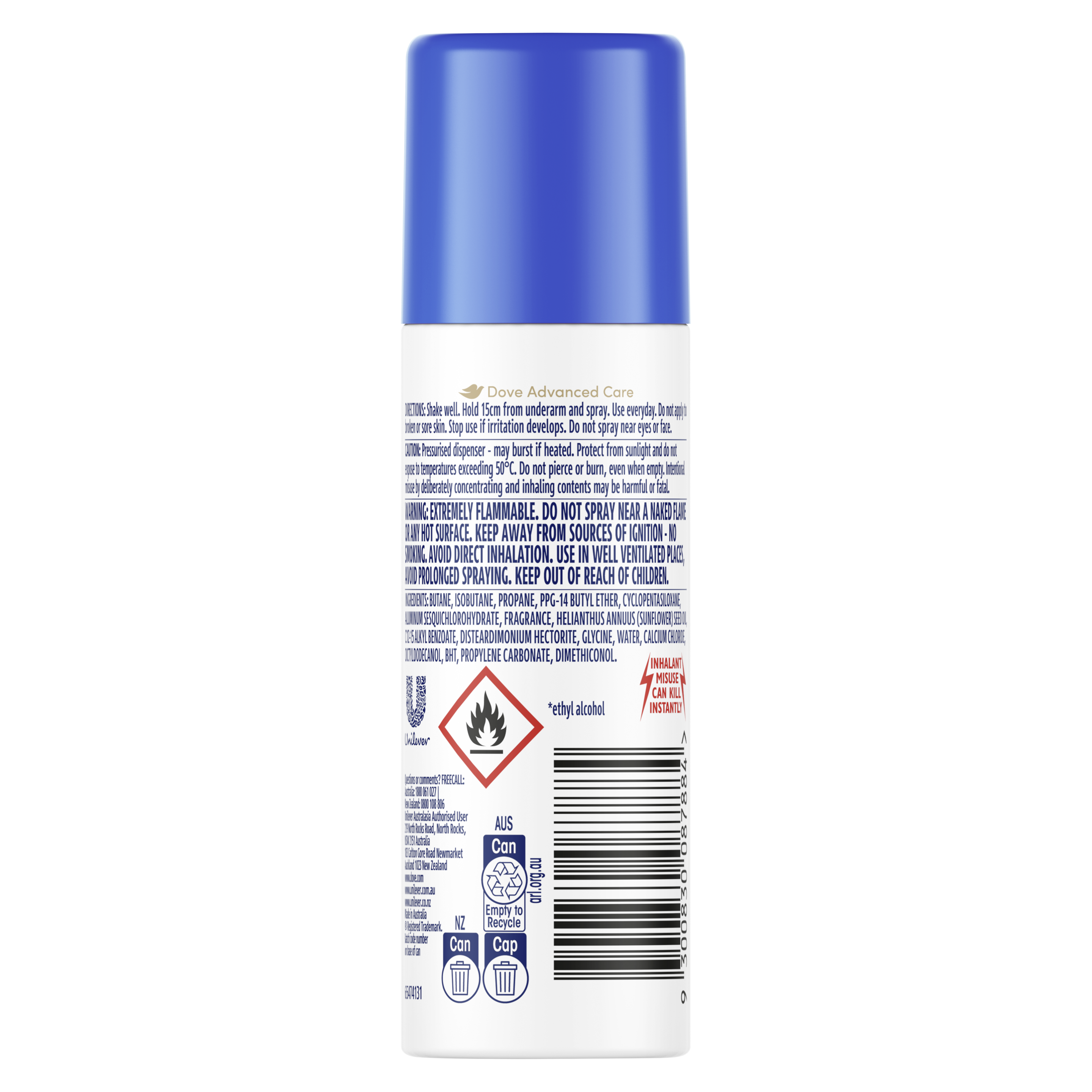 Advanced Antiperspirant Aerosol Original