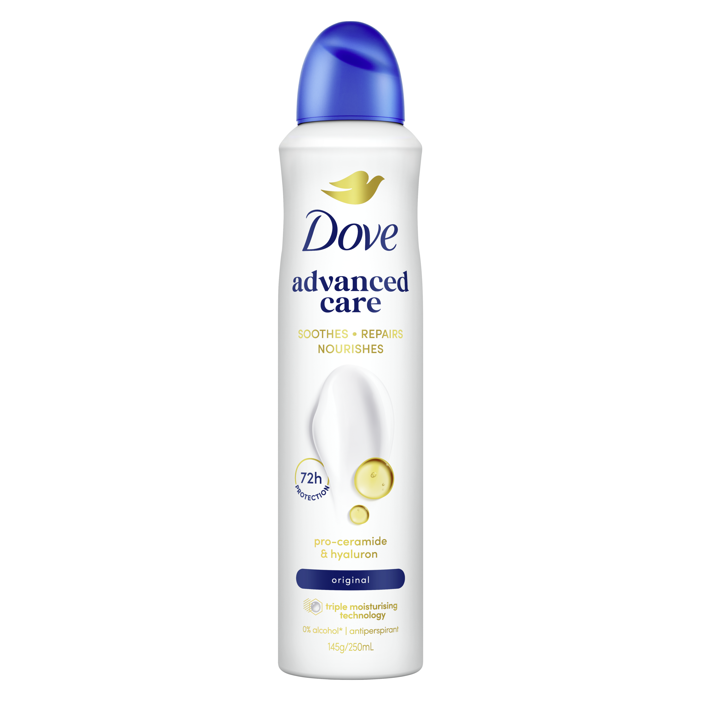 DOVE ADVANCED ANTIPERSPIRANT AEROSOL ORIGINAL 250 ML