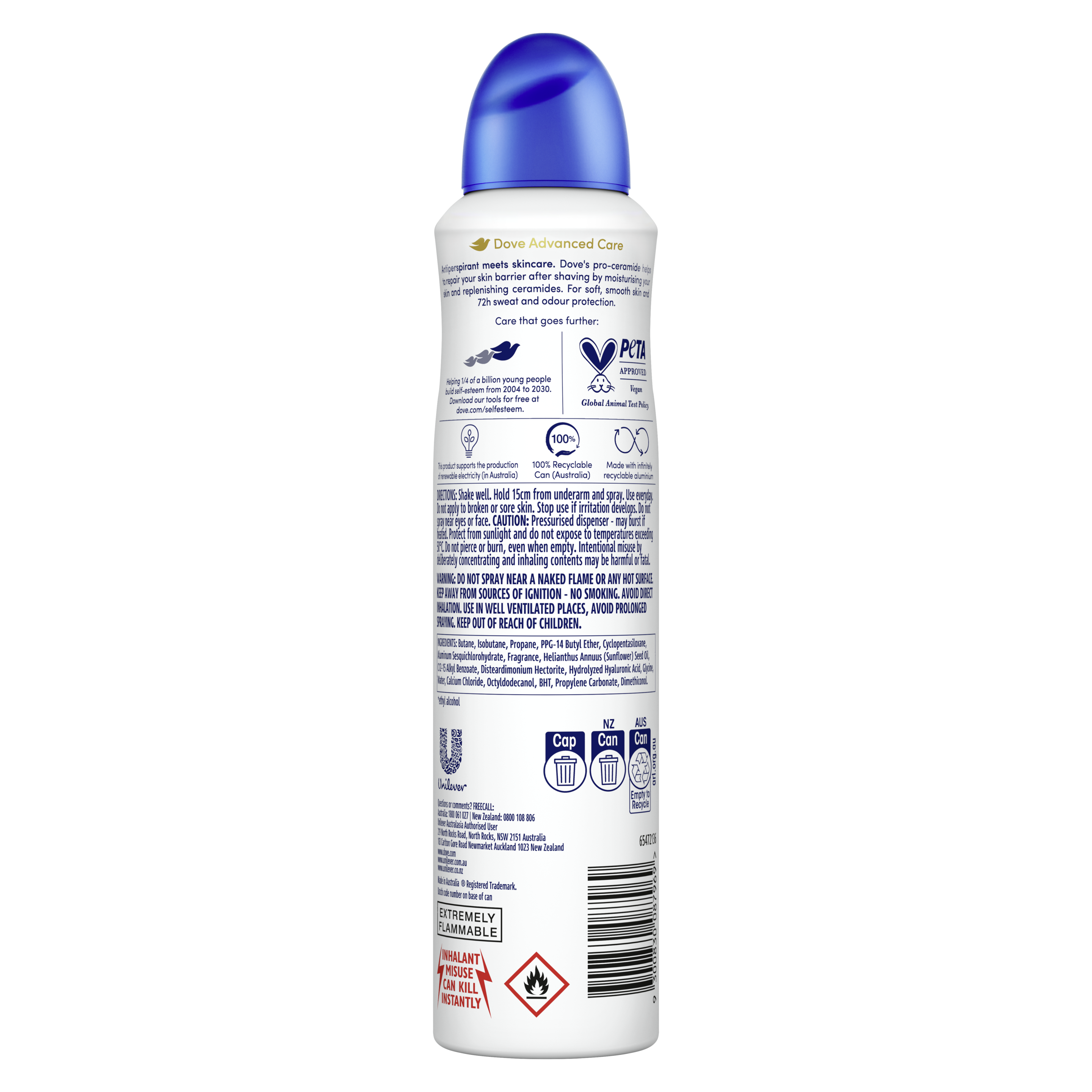 Advanced Antiperspirant Aerosol Original