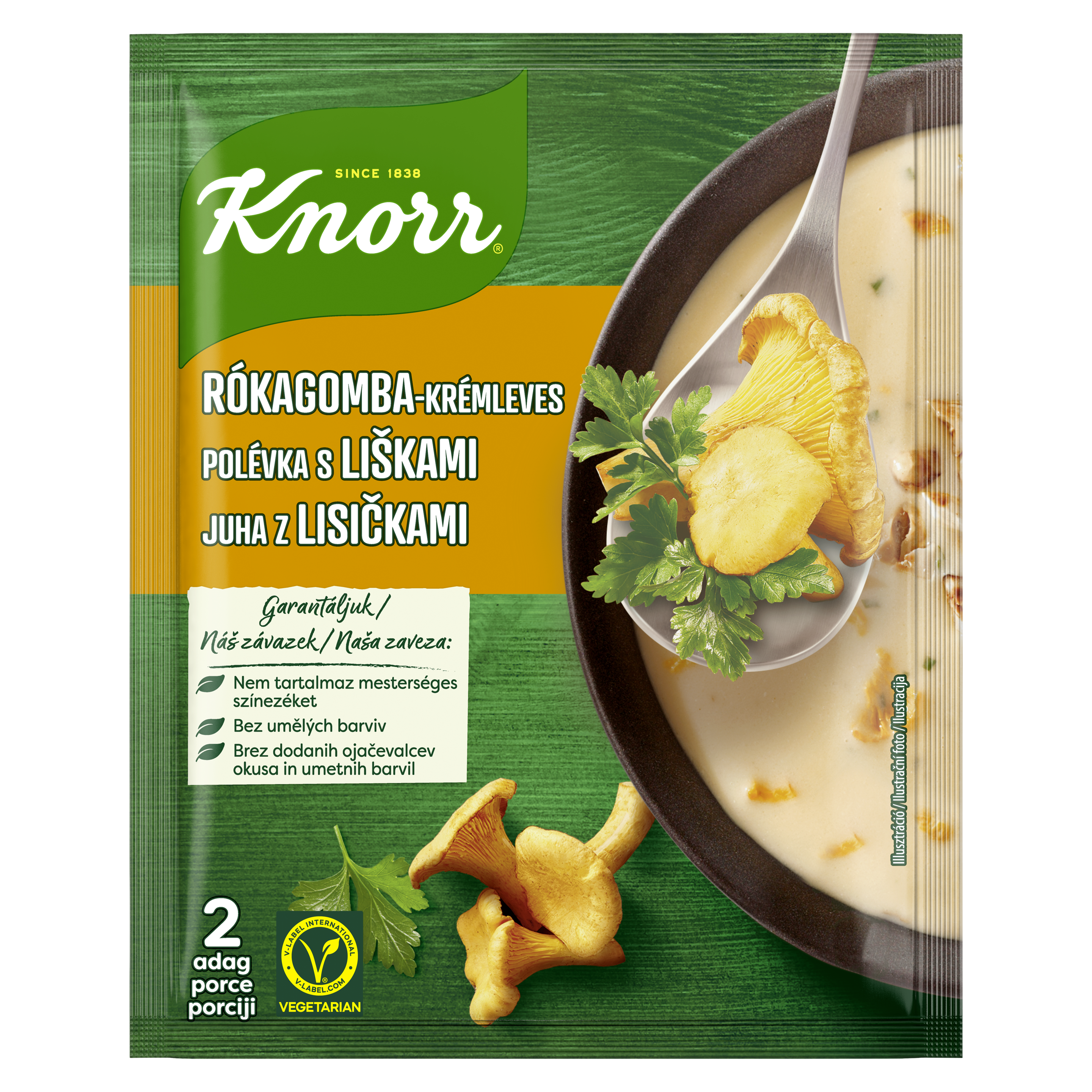 Knorr Rókagomba-krémleves 56g