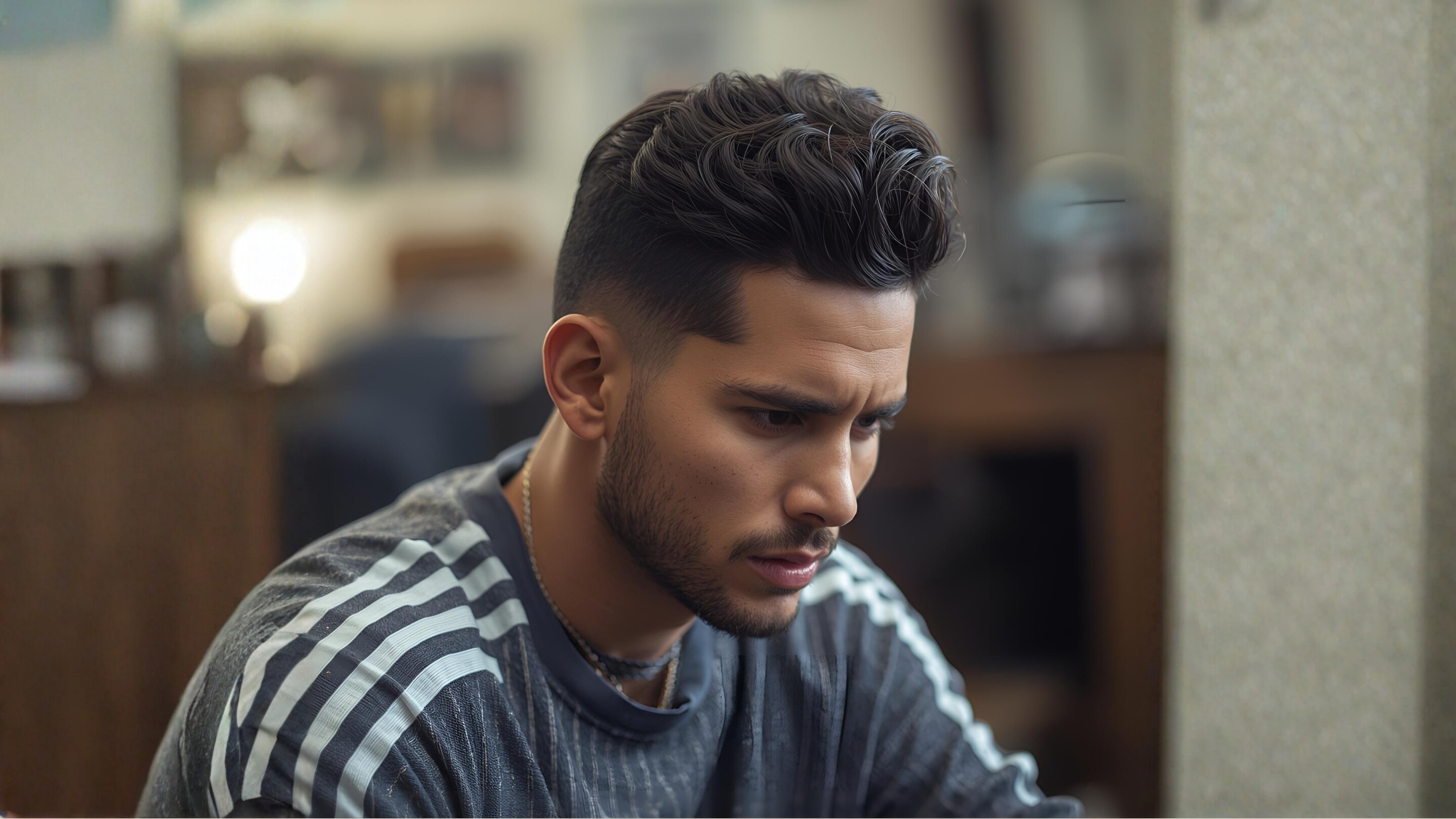 2. Wavy High Fade Crop
