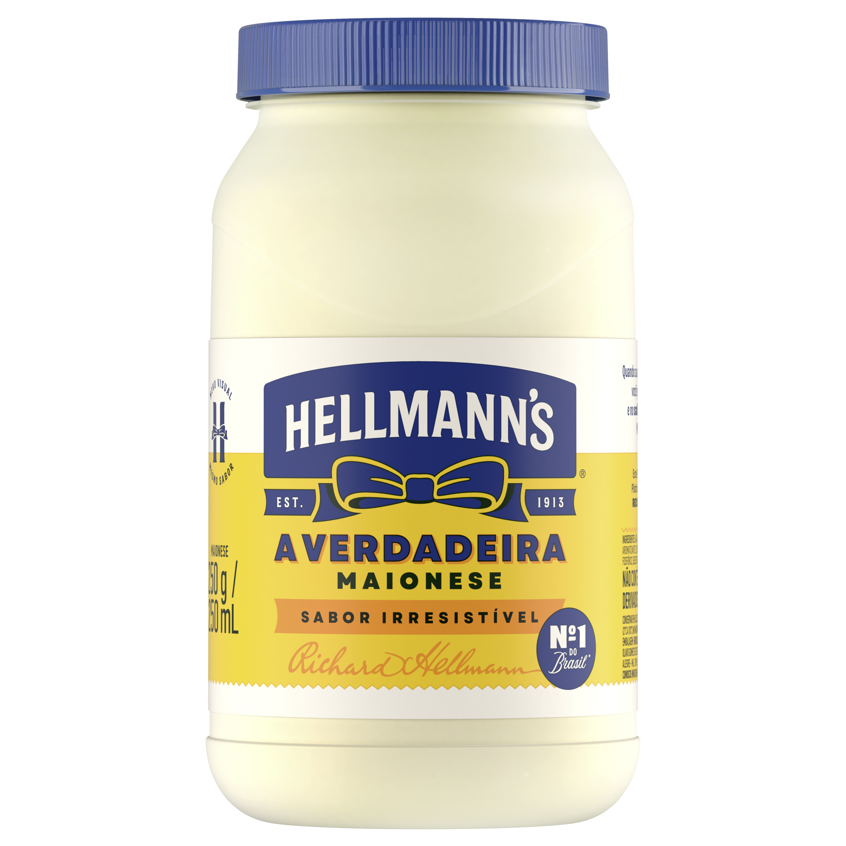 Maionese Hellmann's Regular 250g packshot