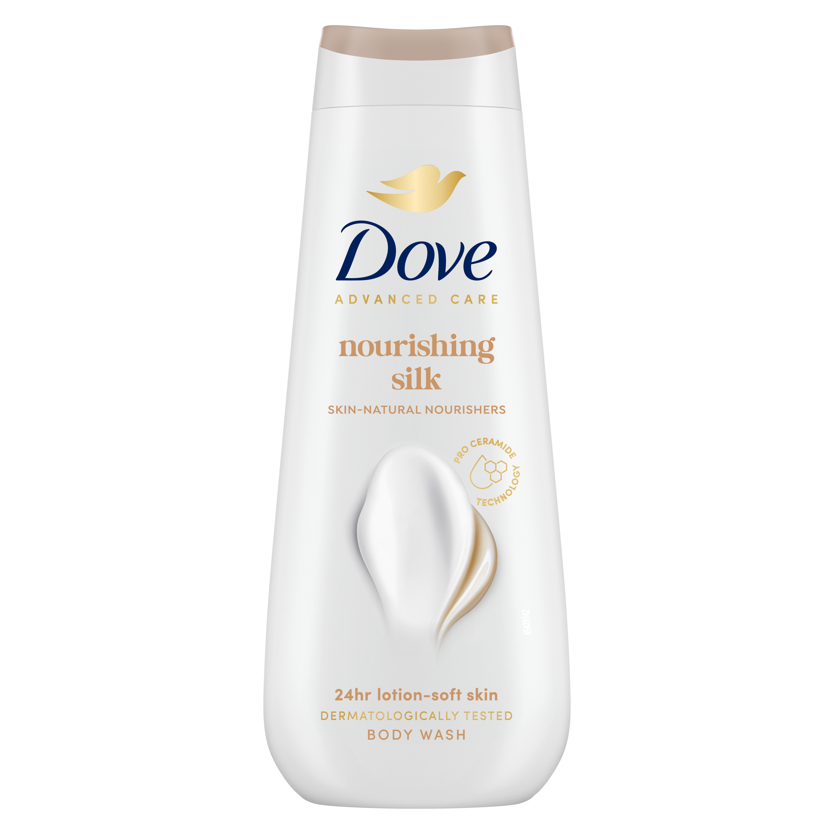 Dove Advanced Care Nourishing Silk Body Wash 600 ml