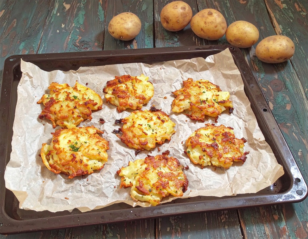 Smashed Potatoes Rezept 45 Min  recipe