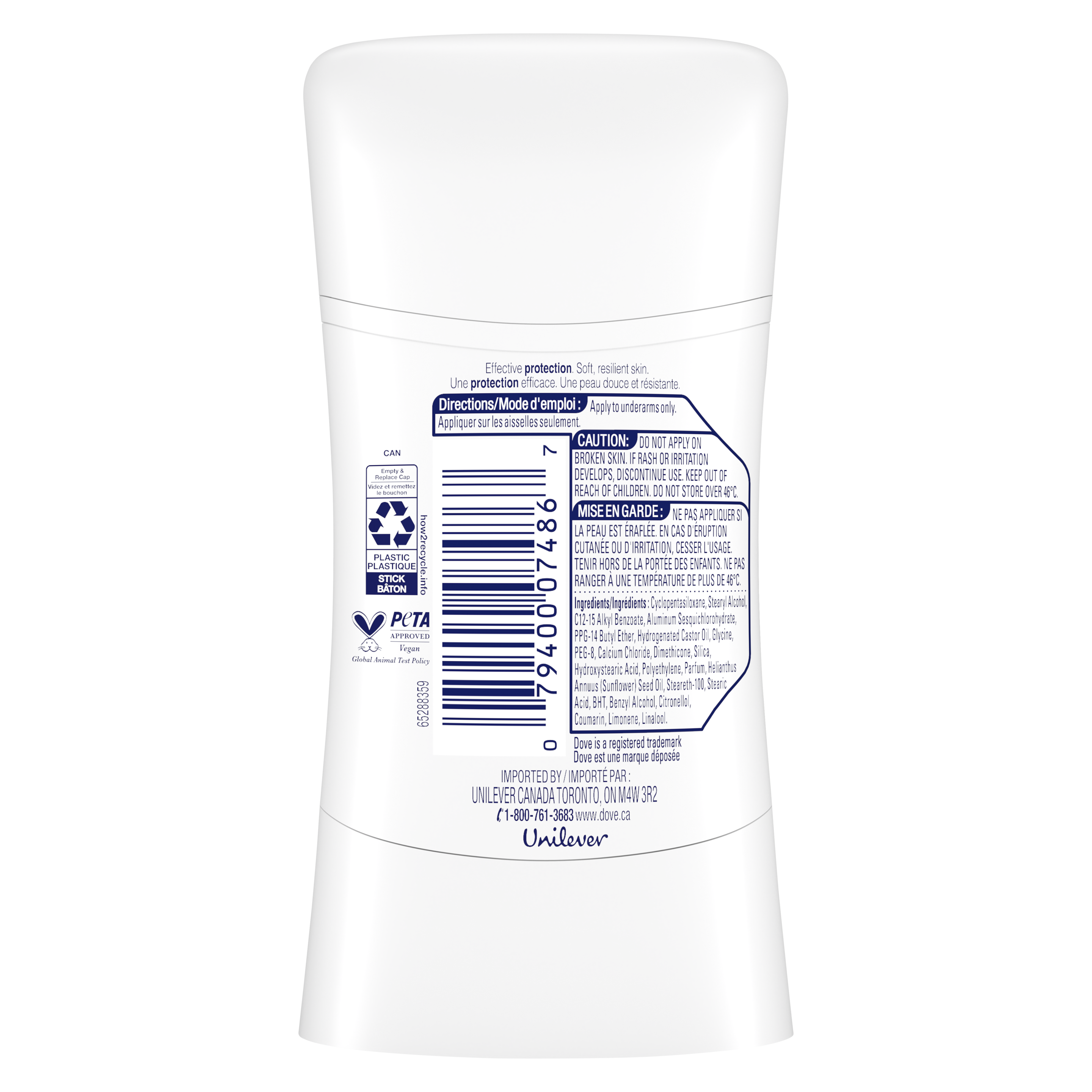 Antisudorifique en bâton Advanced Care Revivifiant 45g