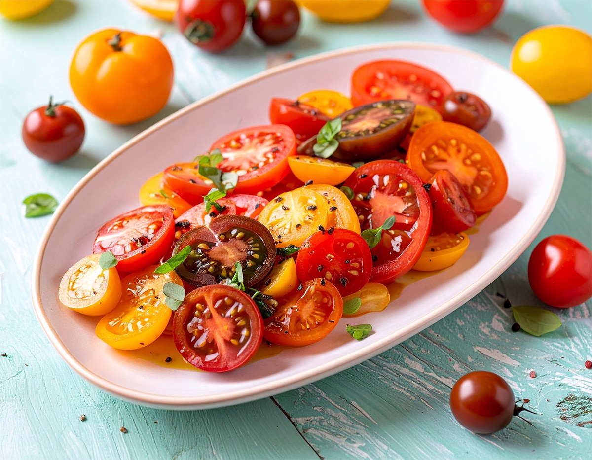 Bunter Tomatensalat