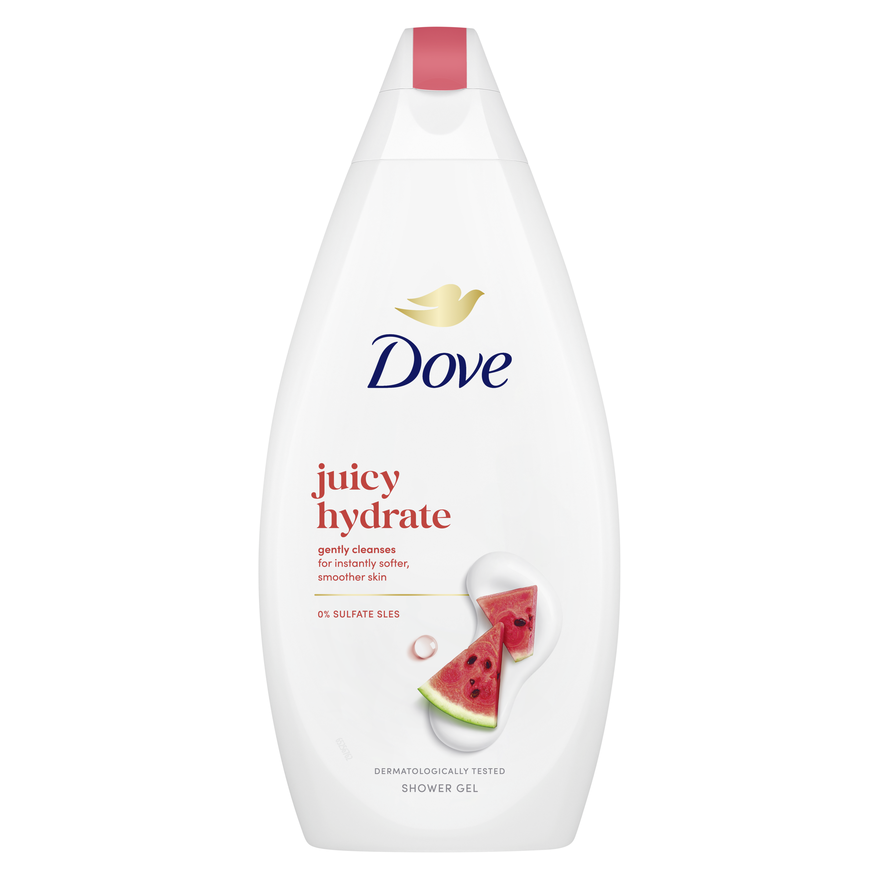 Dove Juicy Hydrate krémtusfürdő 450 ml packshot