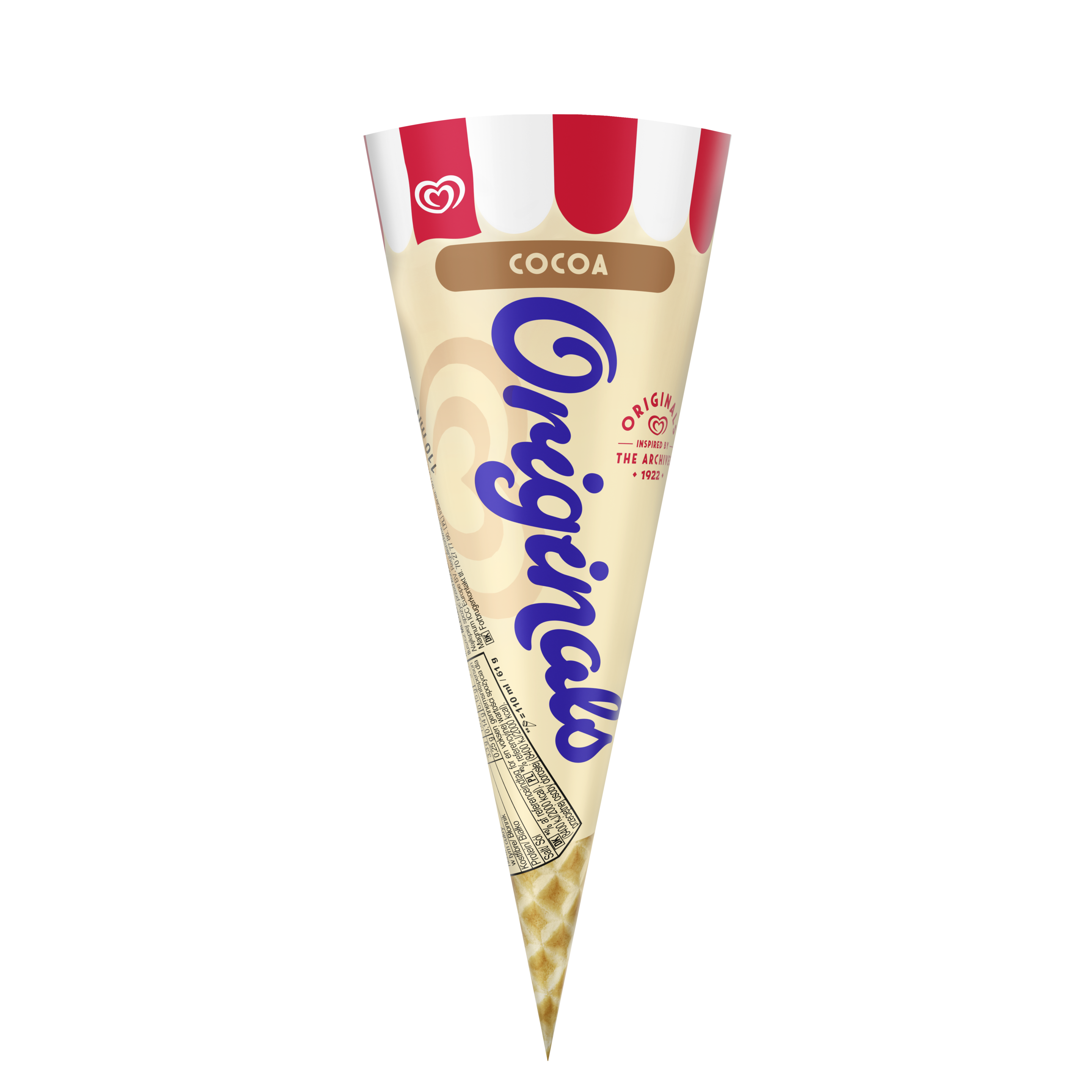 Algida Originals Tölcséres Kakaós packshot