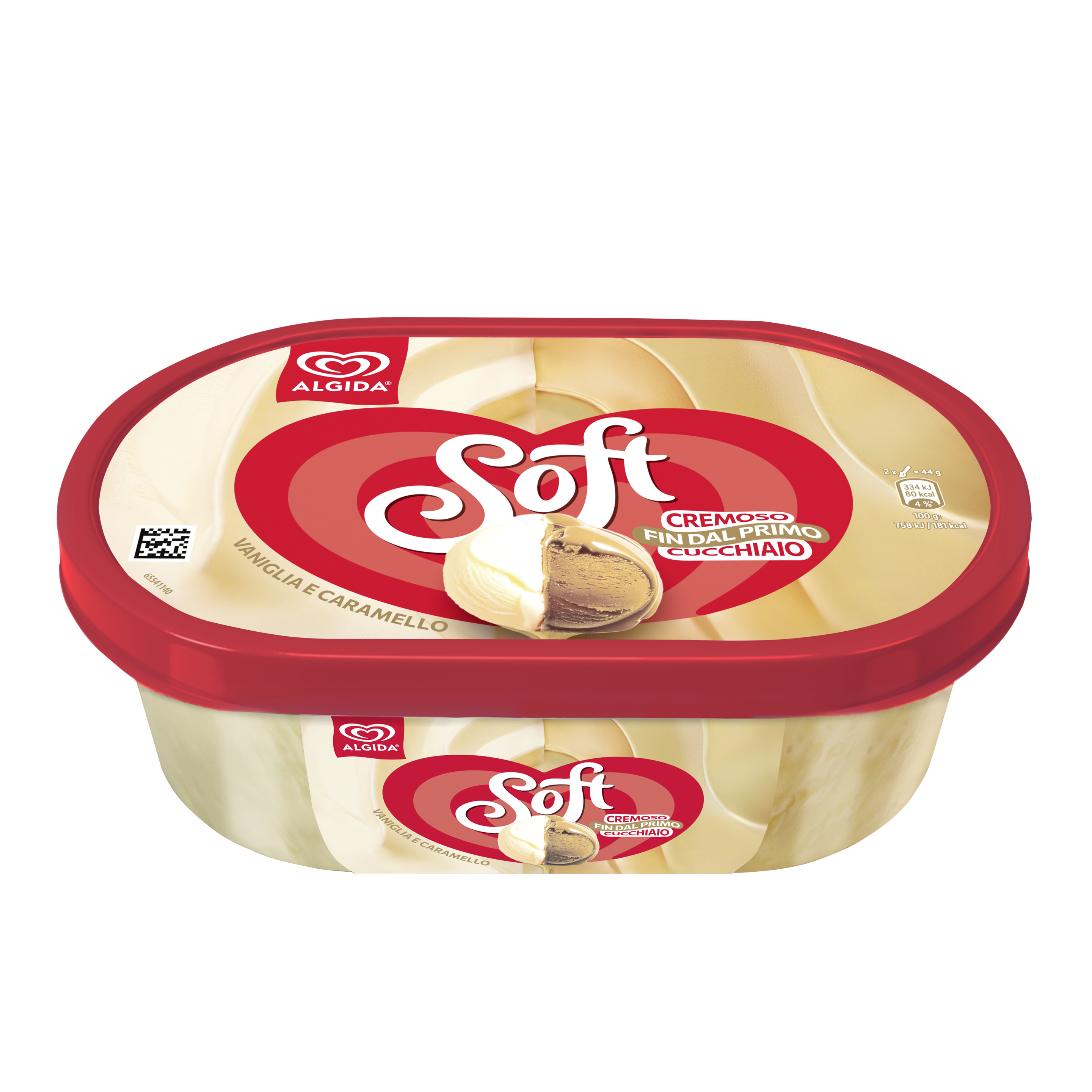 ALGIDA SOFT VANIGLIA & CARAMELLO packshot