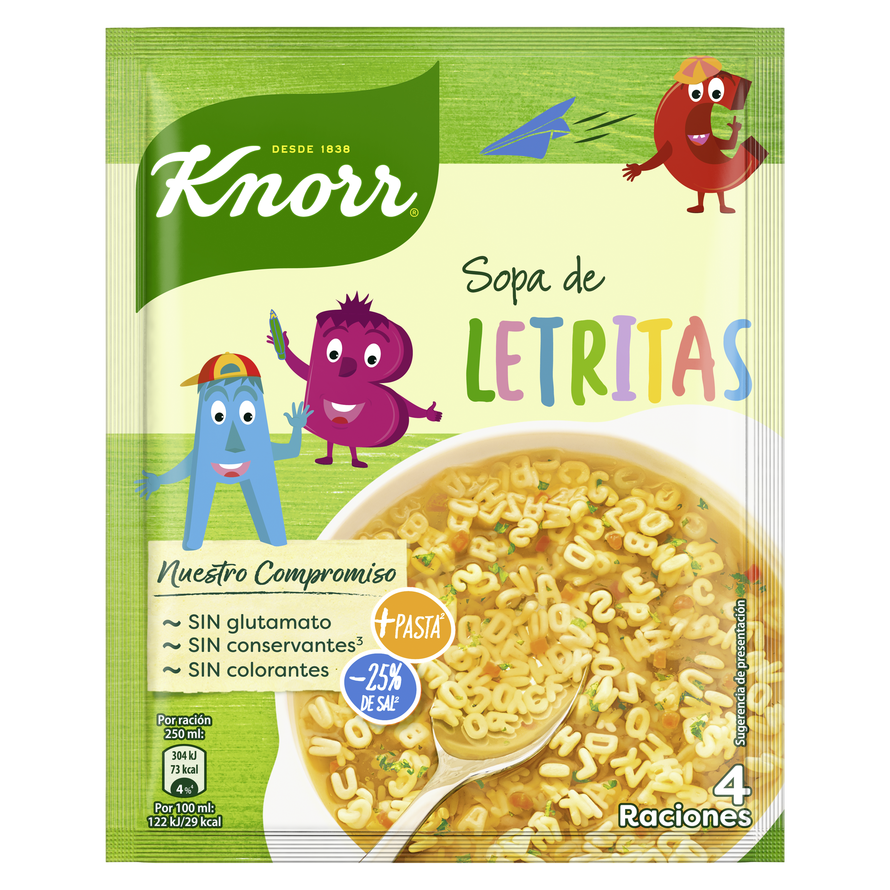 Sopa de Letritas 82g packshot