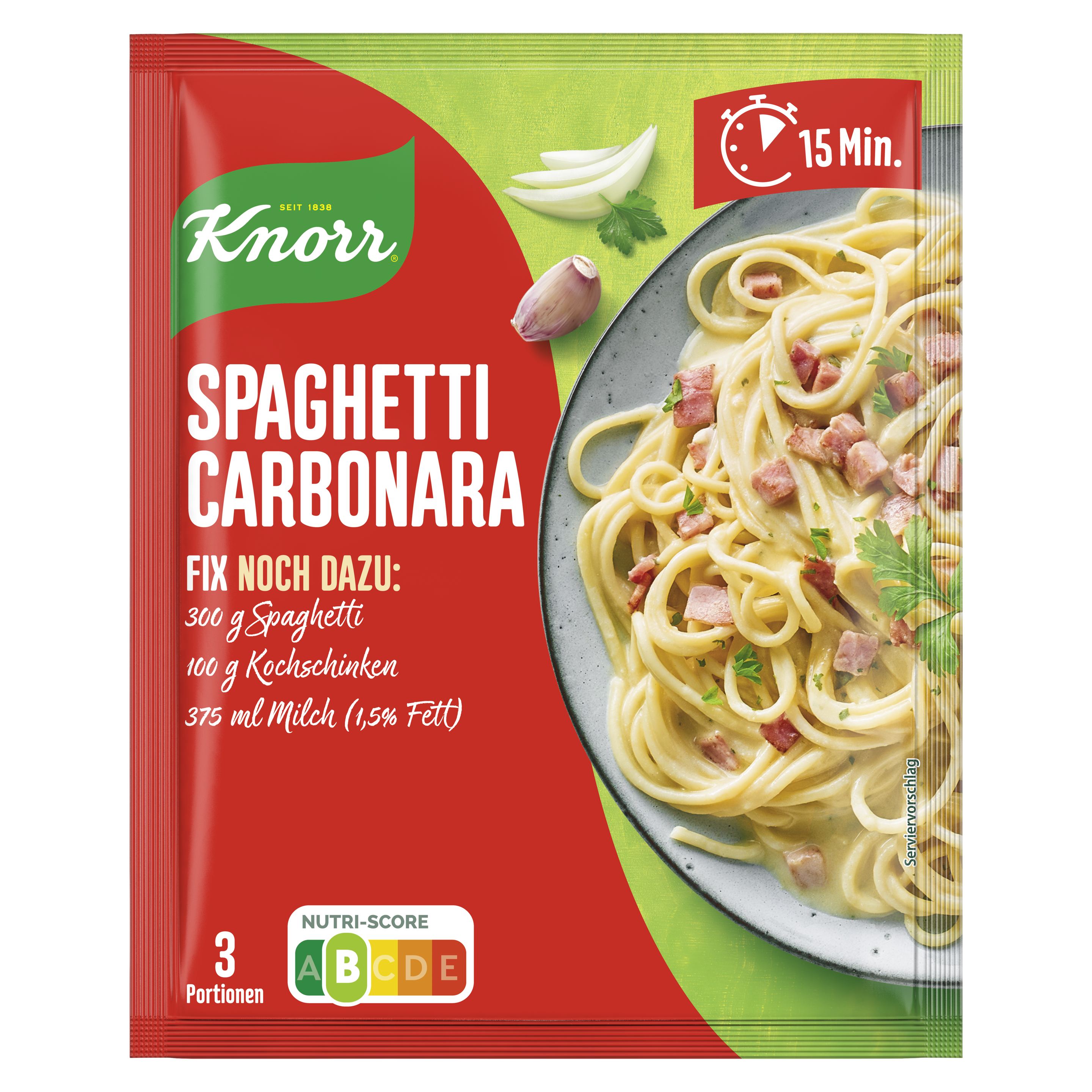 Knorr Fix Spaghetti alla Carbonara 36 g packshot