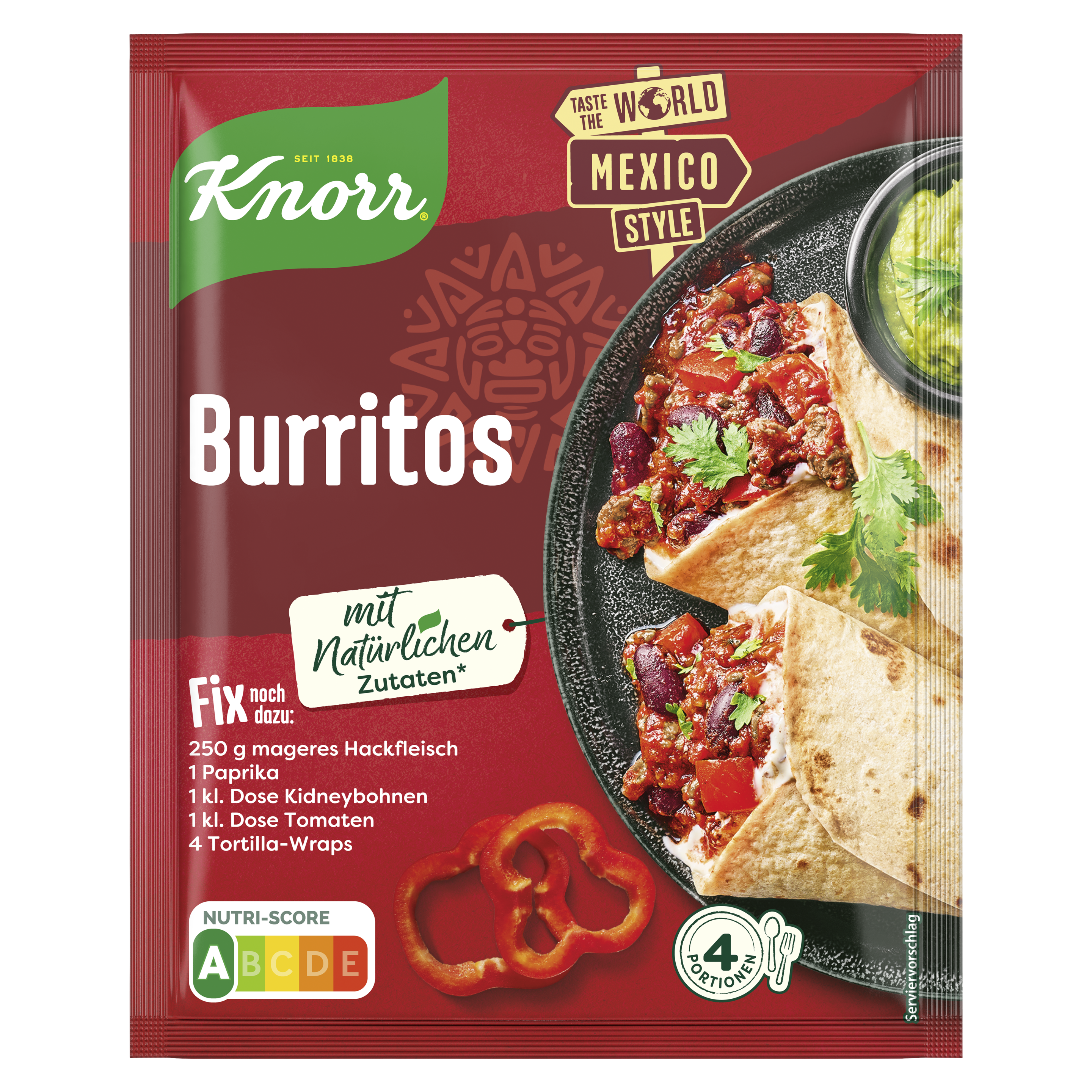 Knorr Fix Burritos 33 g packshot