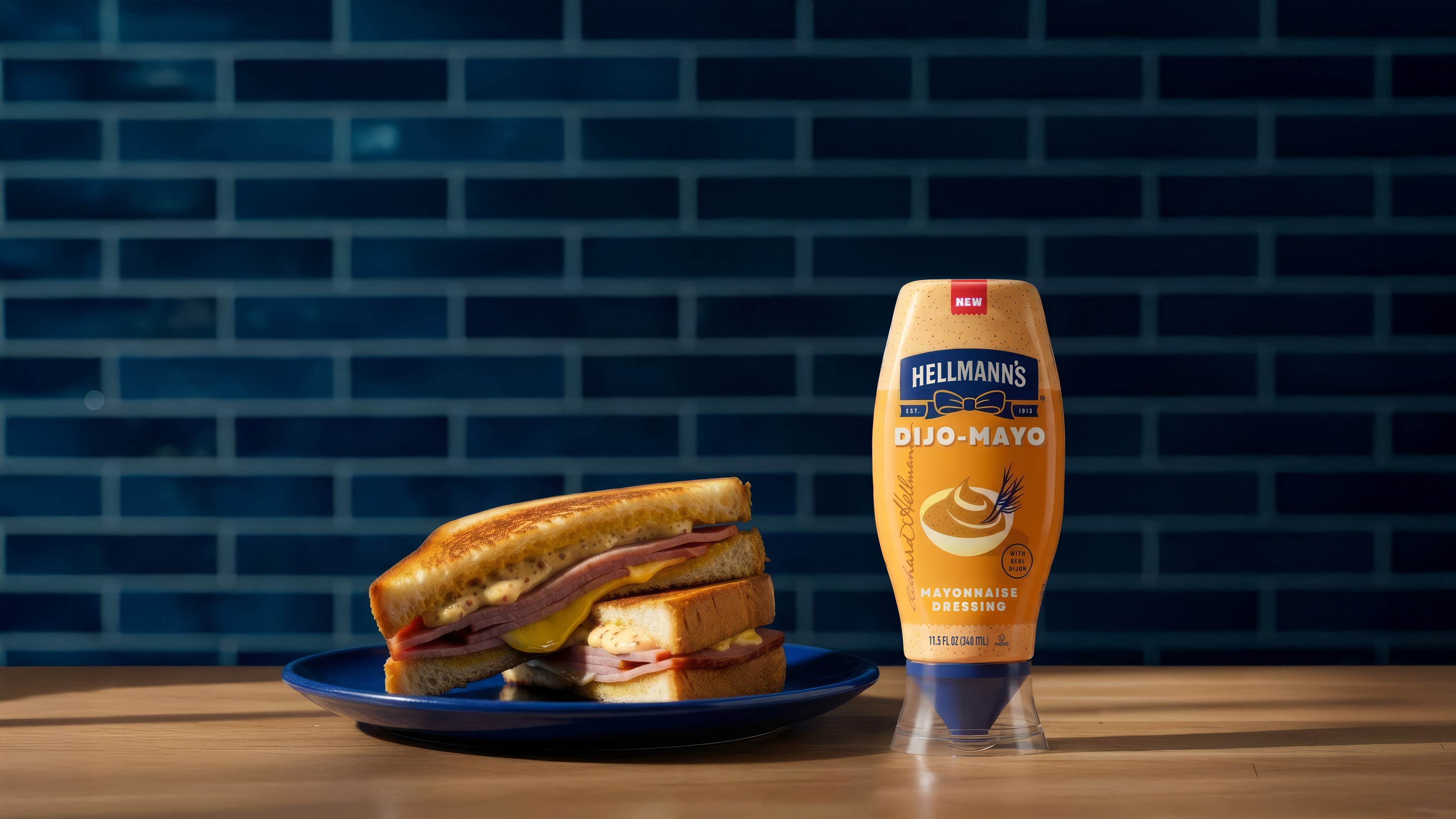 Hellmann's DijoMayo Ham & Cheese Sandwich