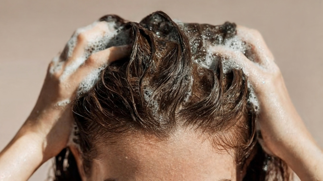 Follow with a gentle shampoo.