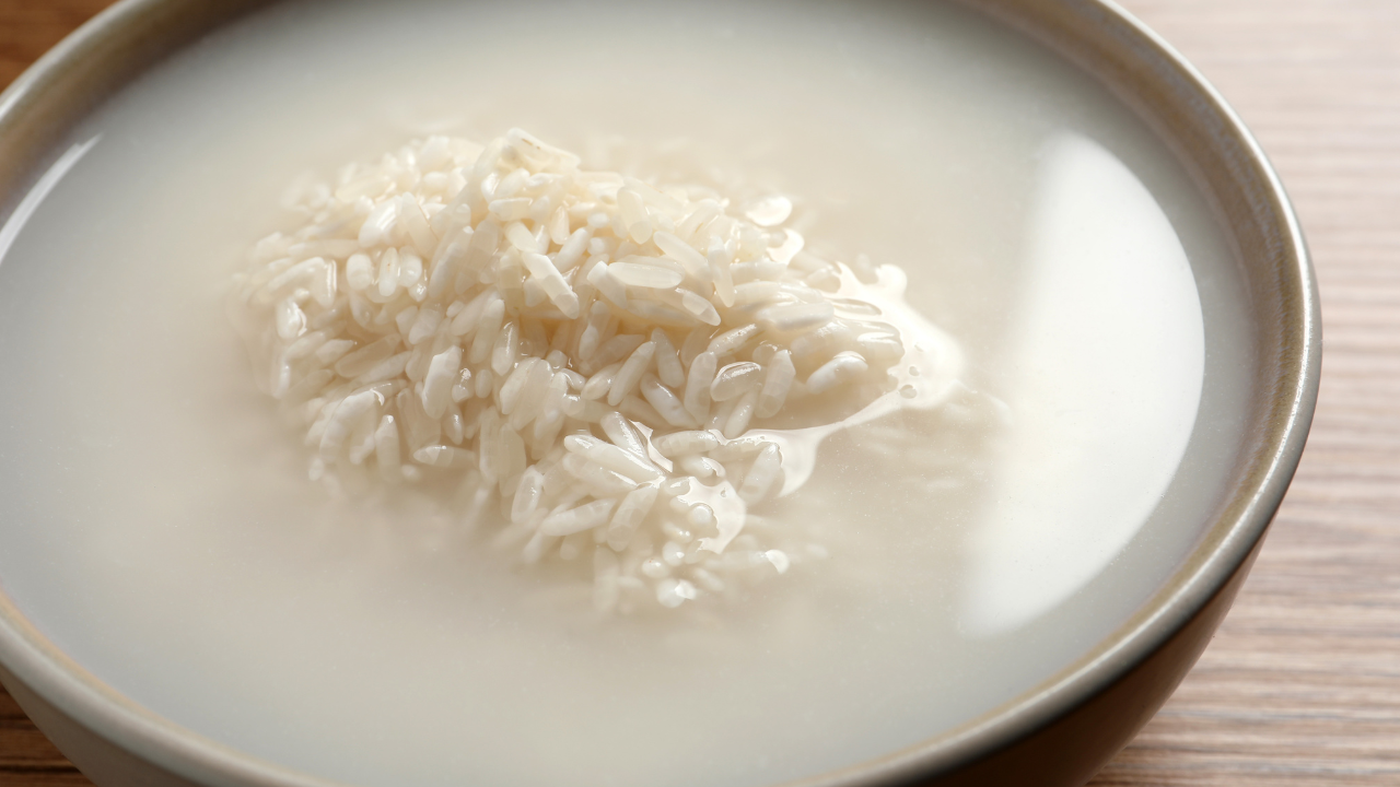 Rice water