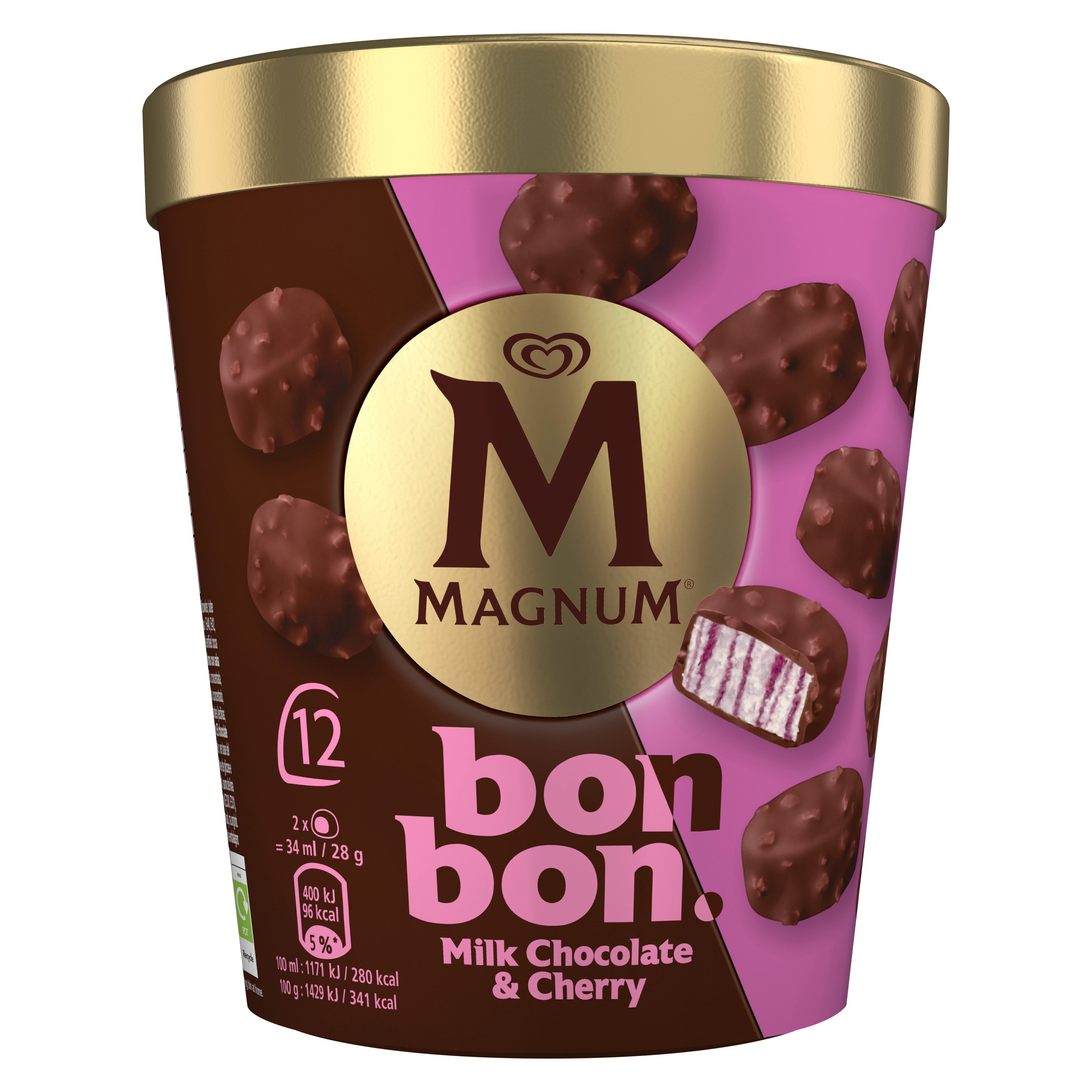 Magnum Bonbon Milk Chocolate & Cherry packshot