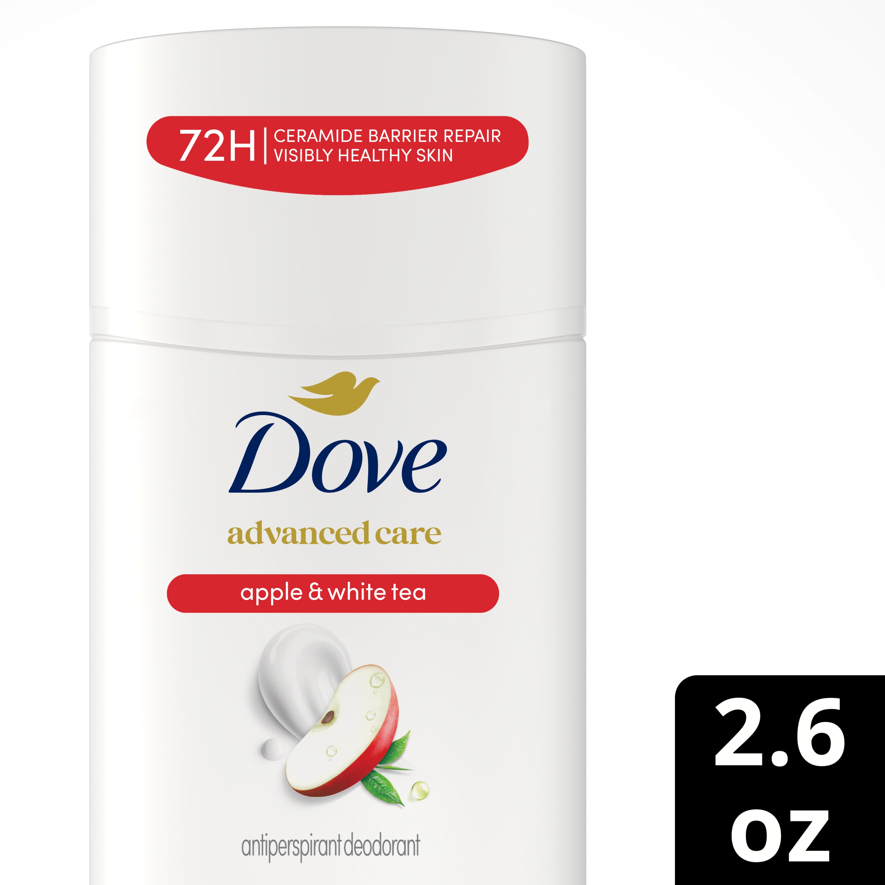 Dove Advanced Care Apple & White Tea Antiperspirant Stick&nbsp;2.6 oz packshot