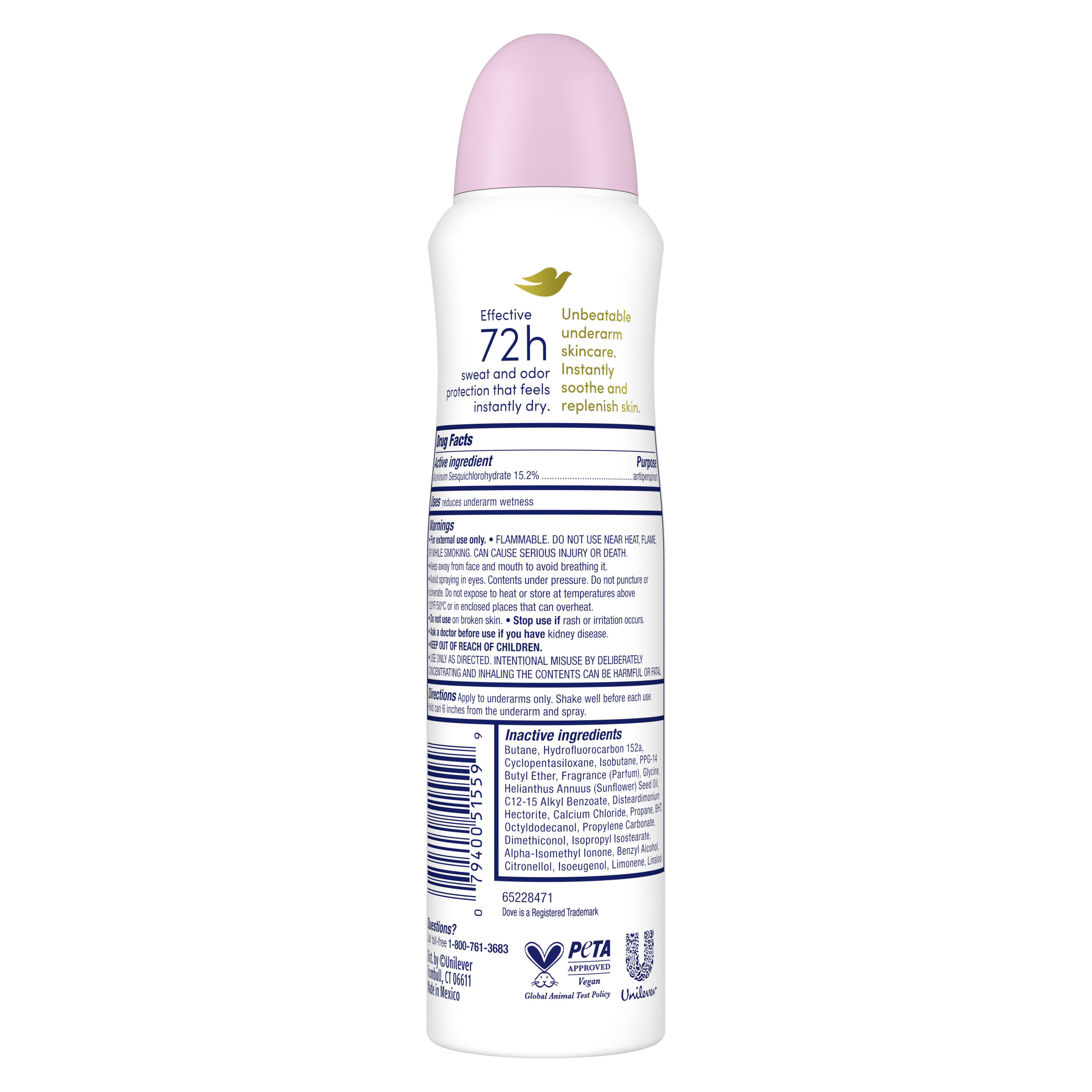 Advanced Care Sakura Blossom & Yuzu Antiperspirant Dry Spray