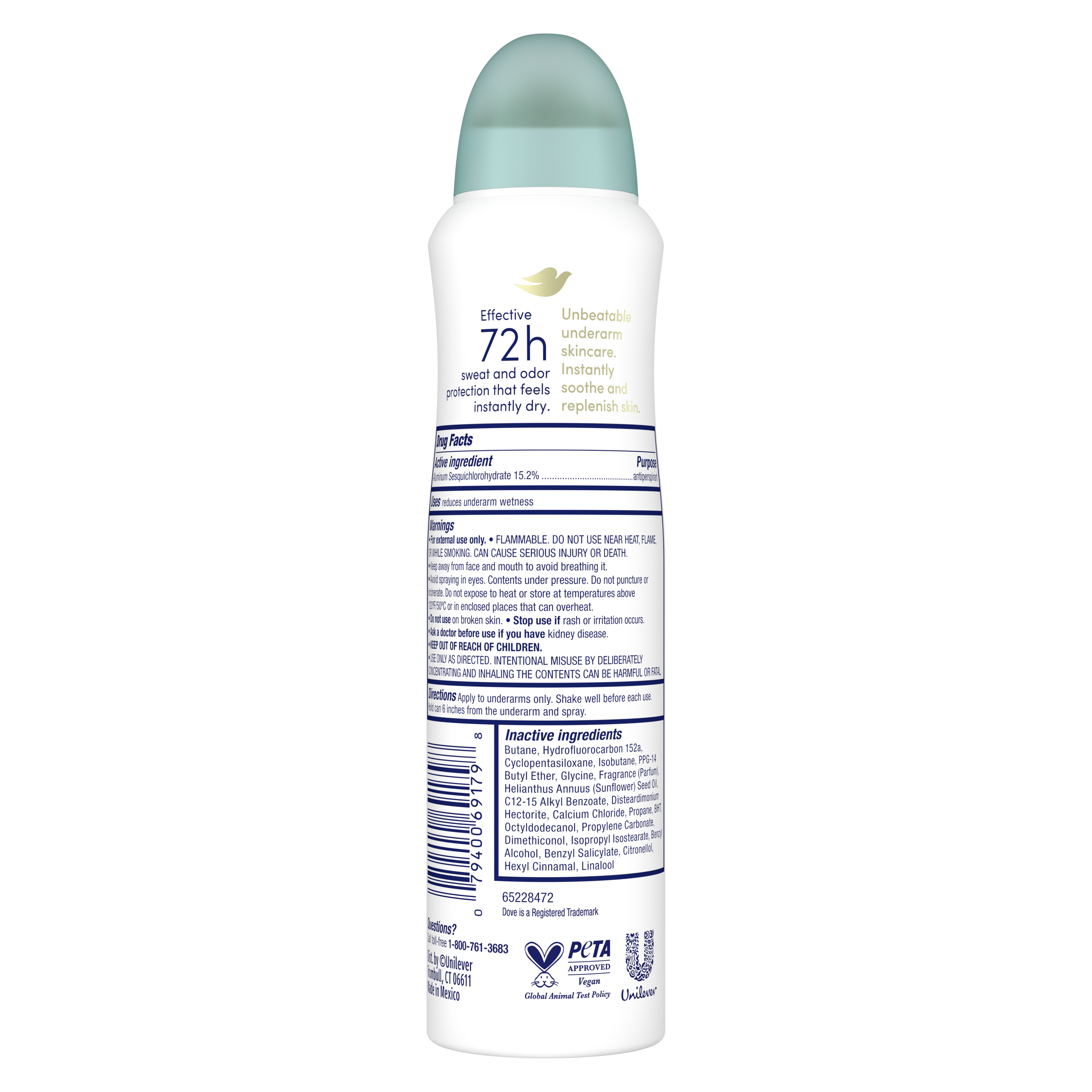 Advanced Care Rejuvenate Antiperspirant Dry Spray