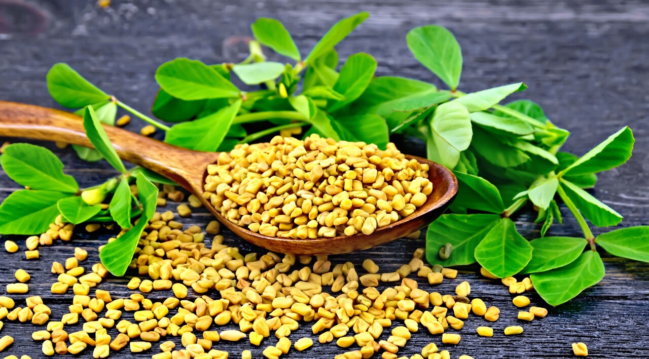 2. Fenugreek (Methi) Seed Mask