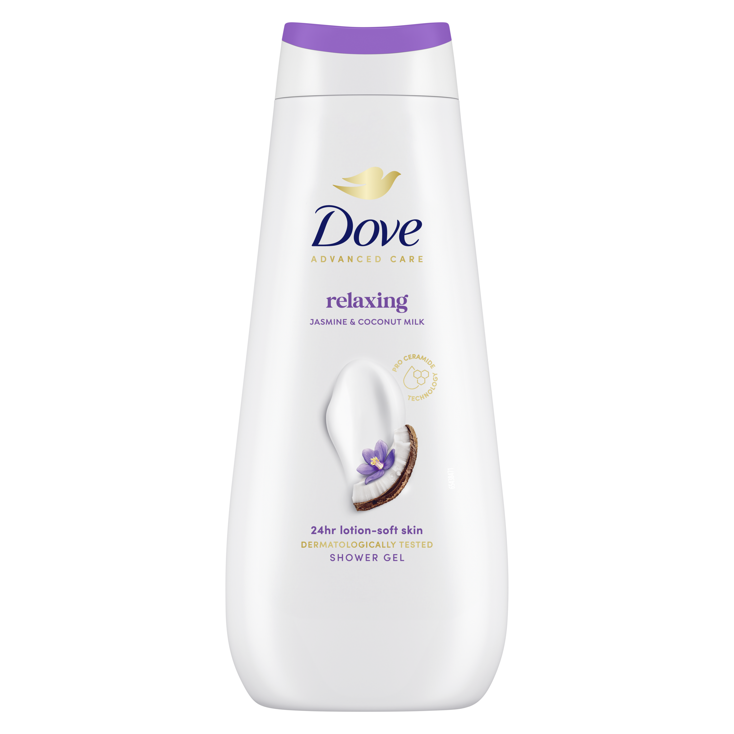 Dove Shower Gel Advanced Care Relaxing 400ml packshot