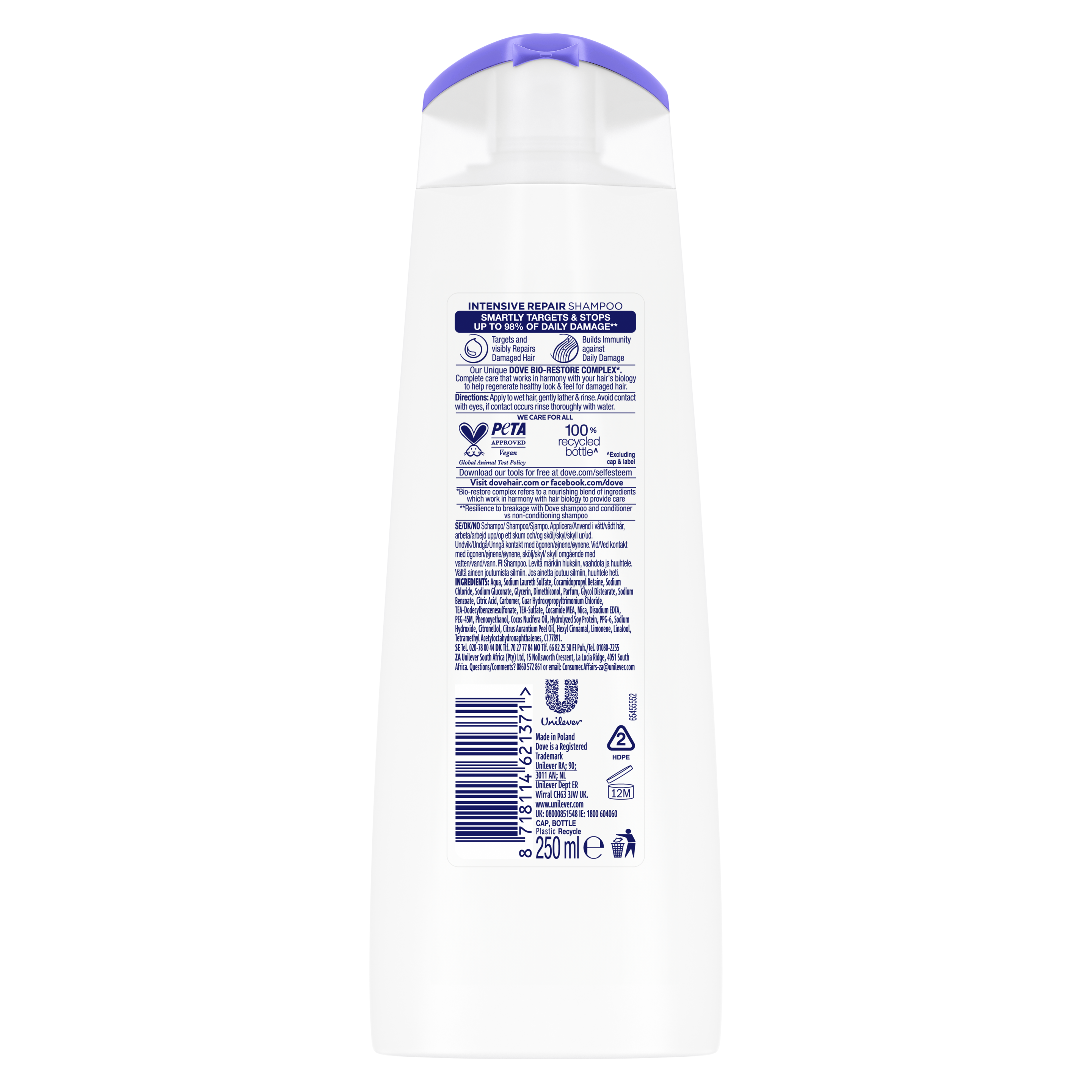 Intensive Repair Shampoo 250ml
