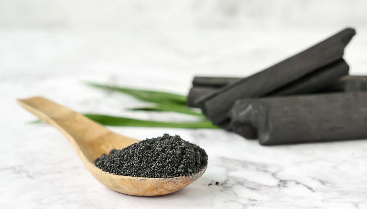 4. Activated Charcoal Scrub