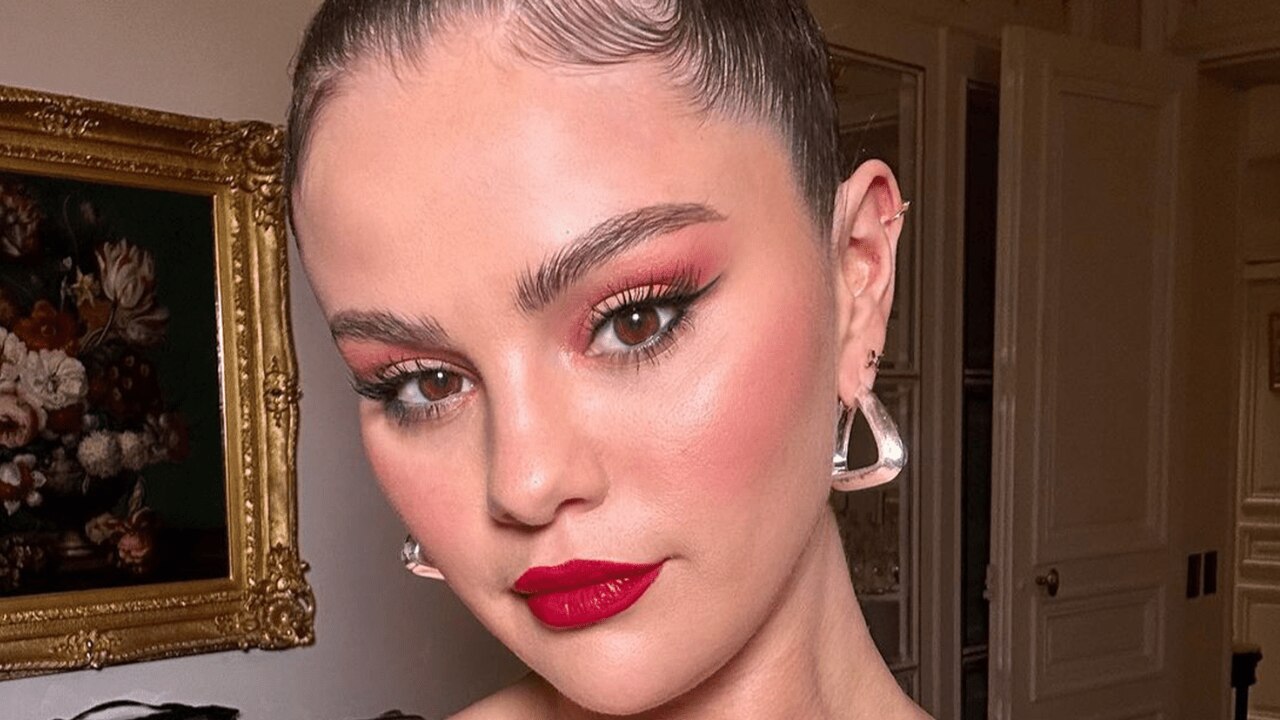 Look 2: Red Lips + Soft Matte Skin-