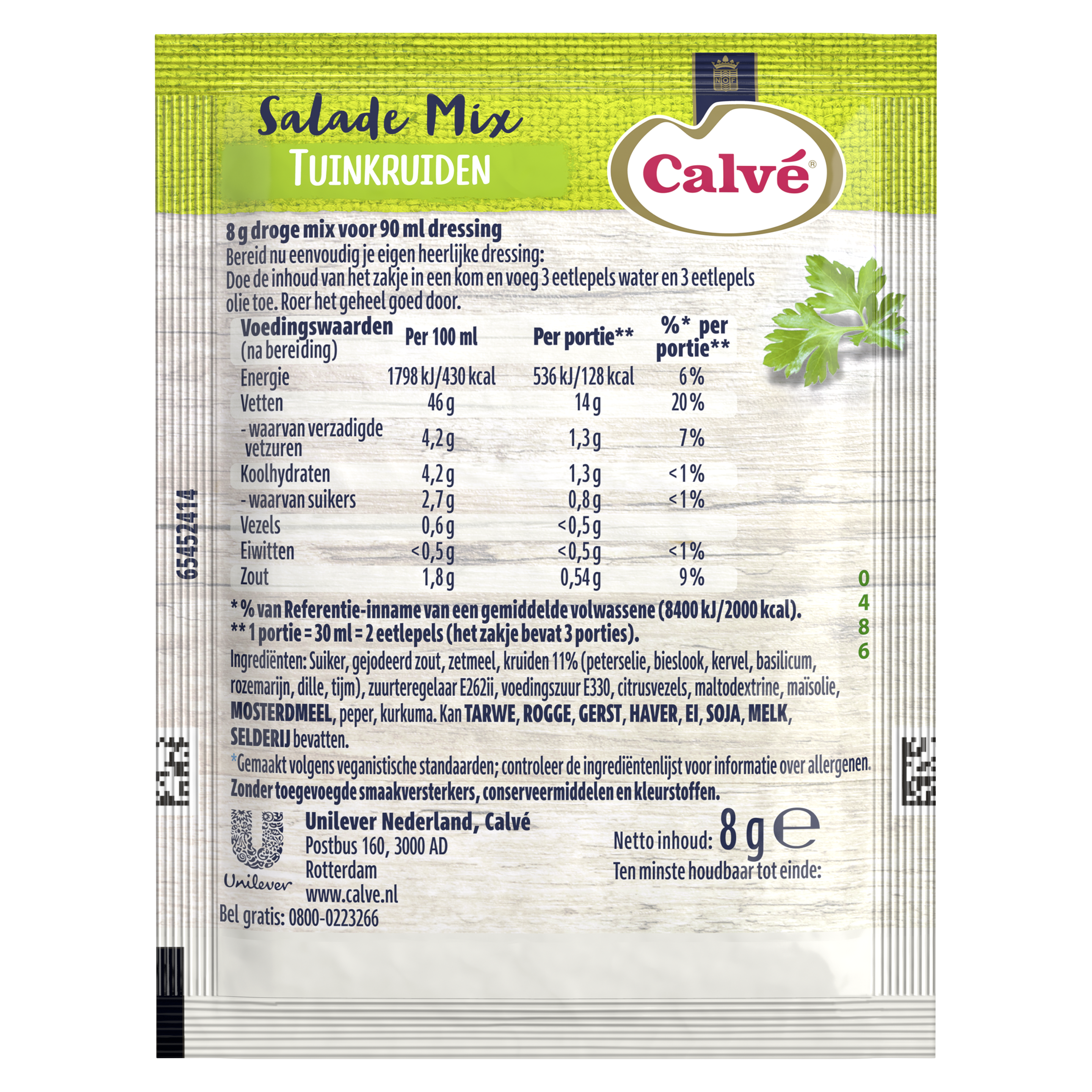 Salade Mix Tuinkruiden